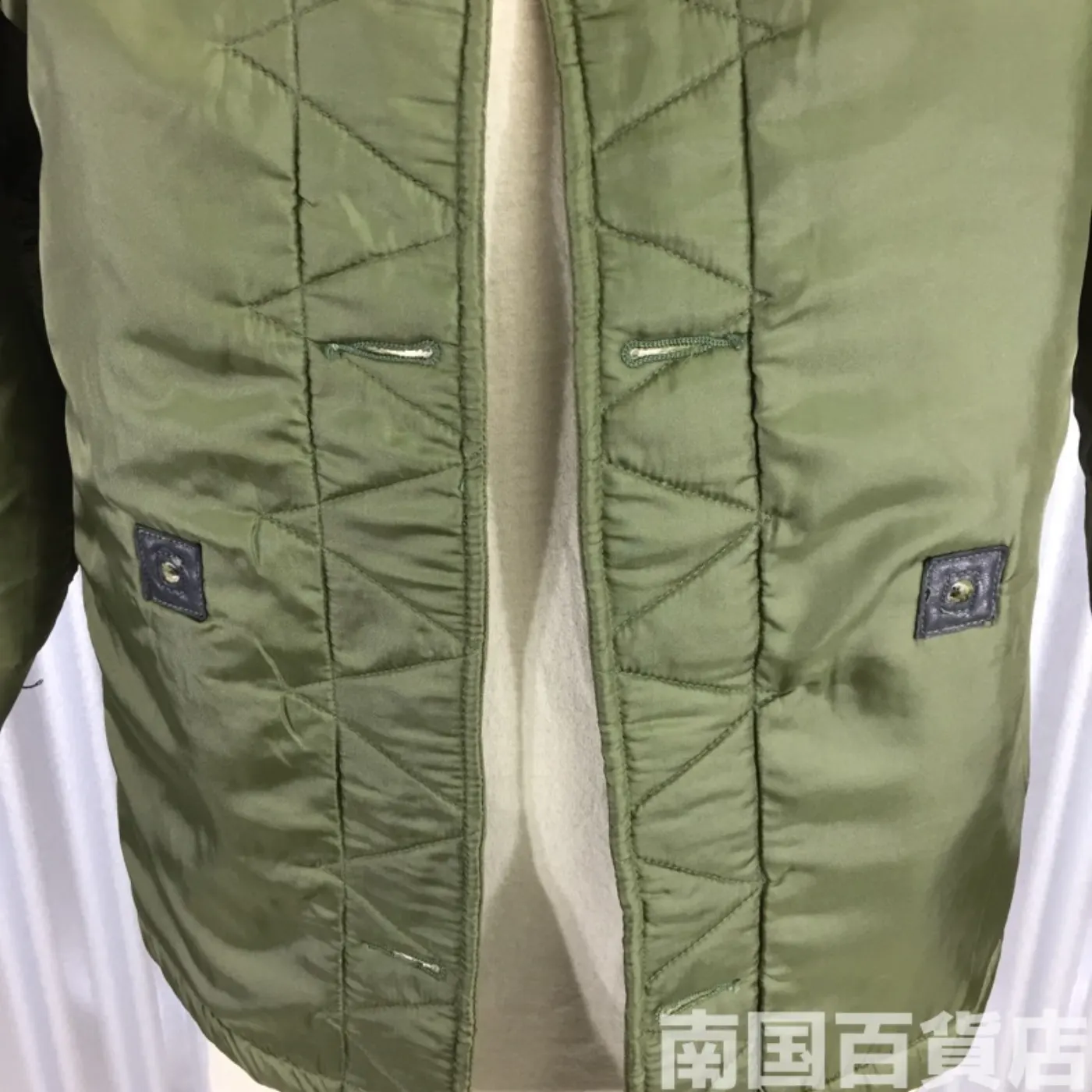 米空軍ジャケット用ライナー S-R 中古良品 記録写真4