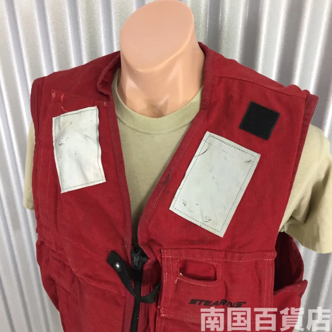USN 米海軍 ライフプリザーバー ベスト 中古品 記録写真3