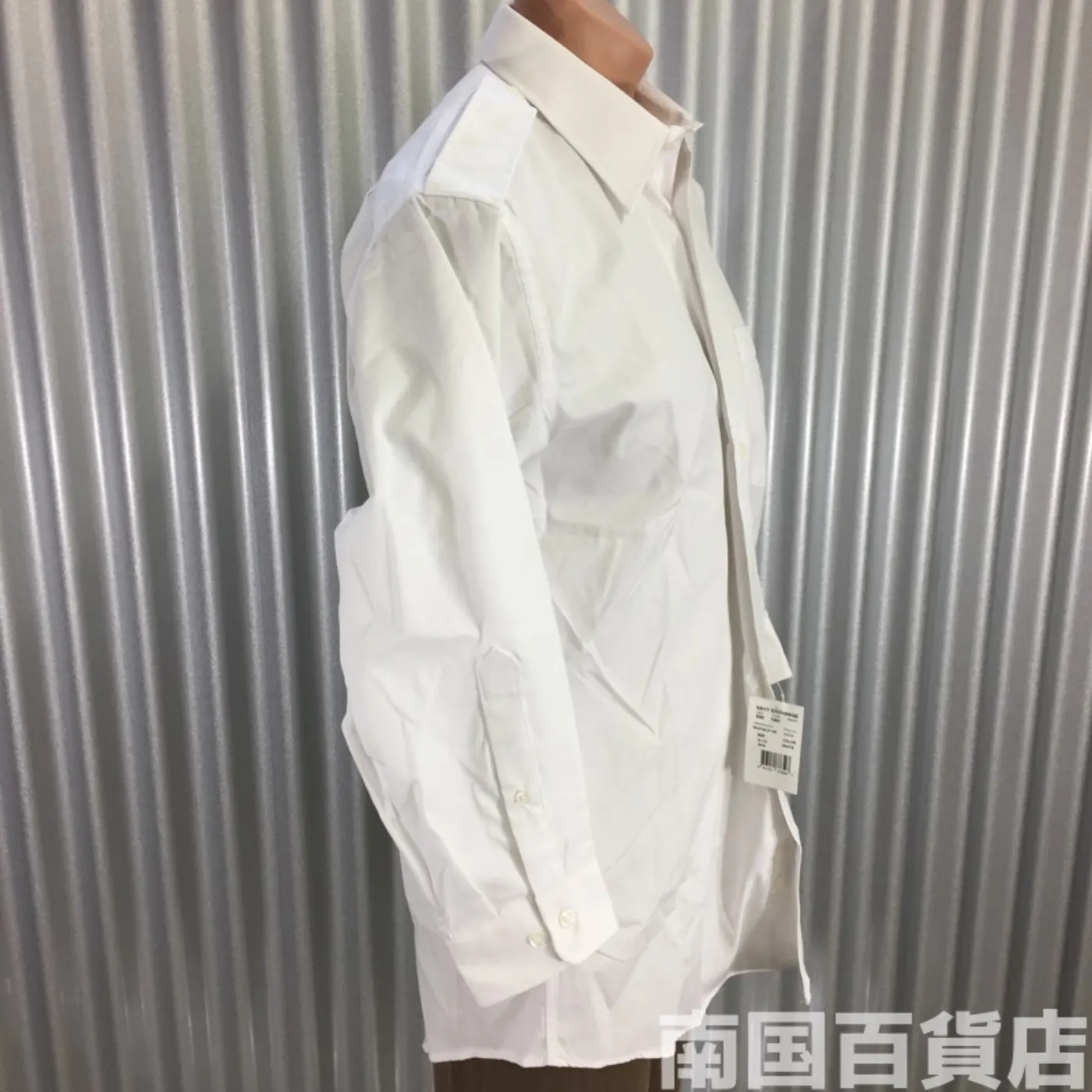 US NAVY ドレスシャツ 礼服などに 15 1/2 記録写真5