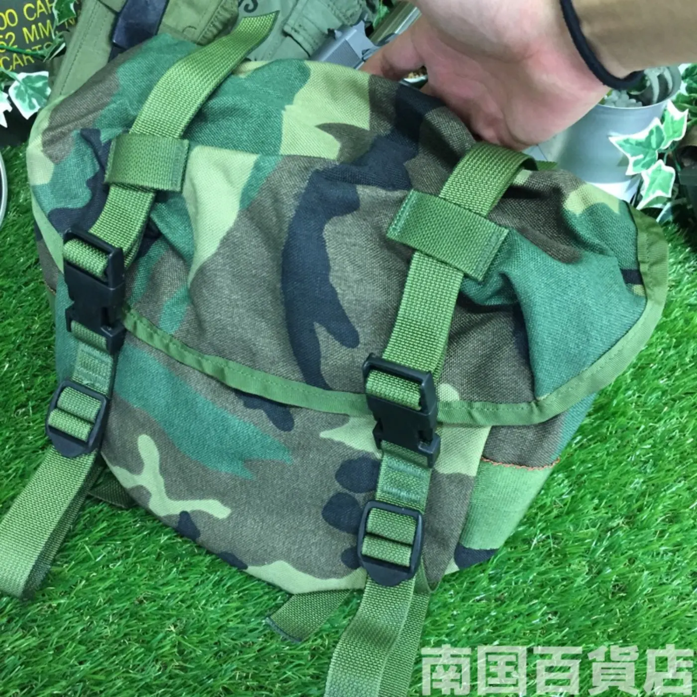 ブートバッグ(迷彩)極上品 記録写真5