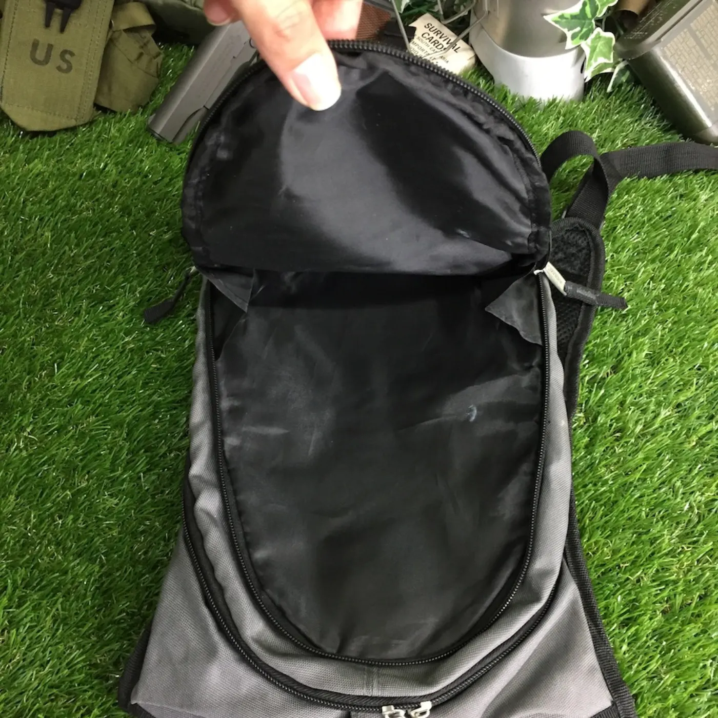 US AIR FORCE ハイドレーション バッグのみ 中古品 記録写真4