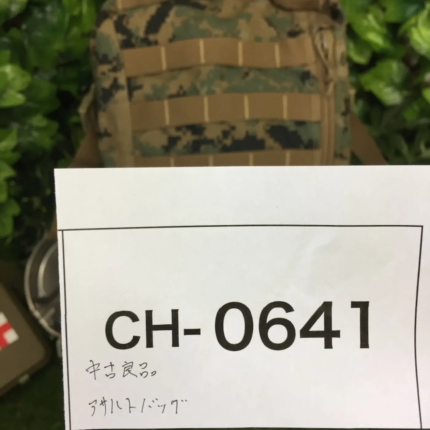 MARPAT アサルトパック 中古良品 記録写真14