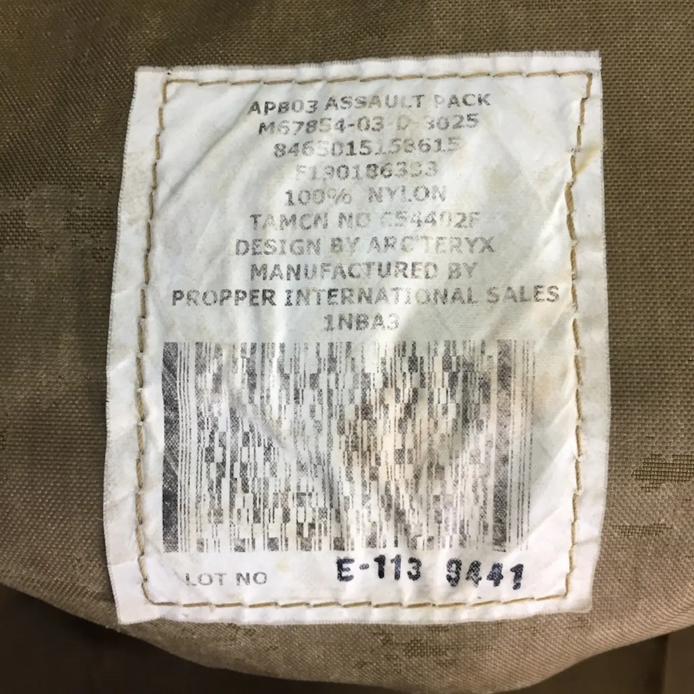 MARPAT アサルトパック 中古良品 記録写真13
