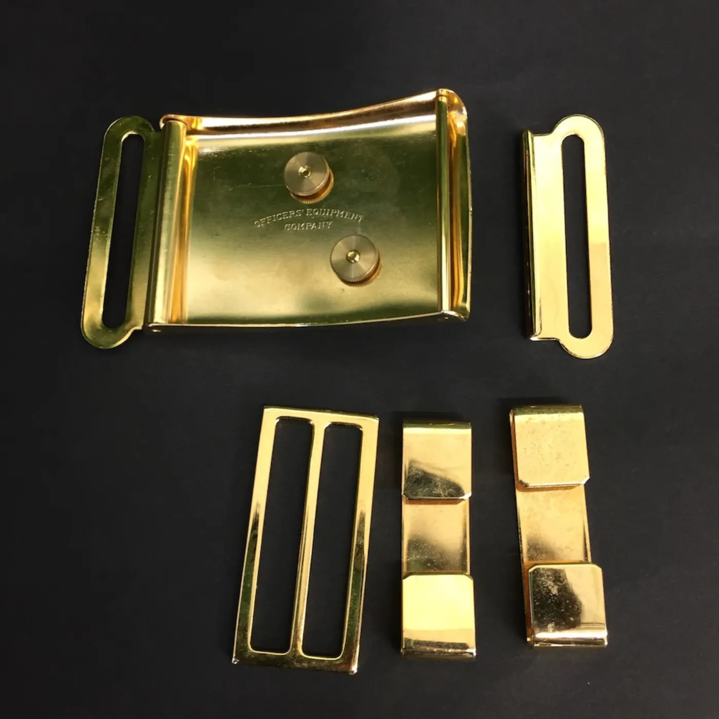 USMC ドレスベルト バックル 中古良品 記録写真3
