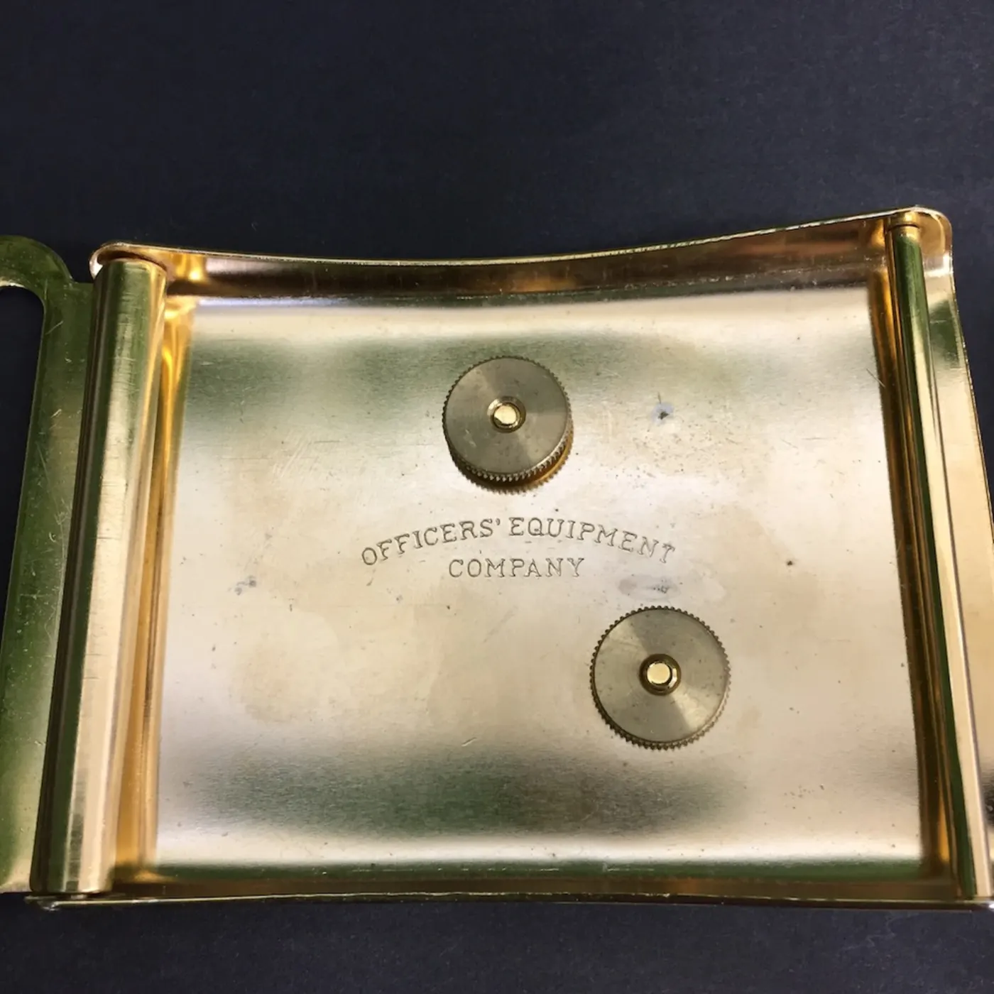 USMC ドレスベルト バックル 中古良品 記録写真4