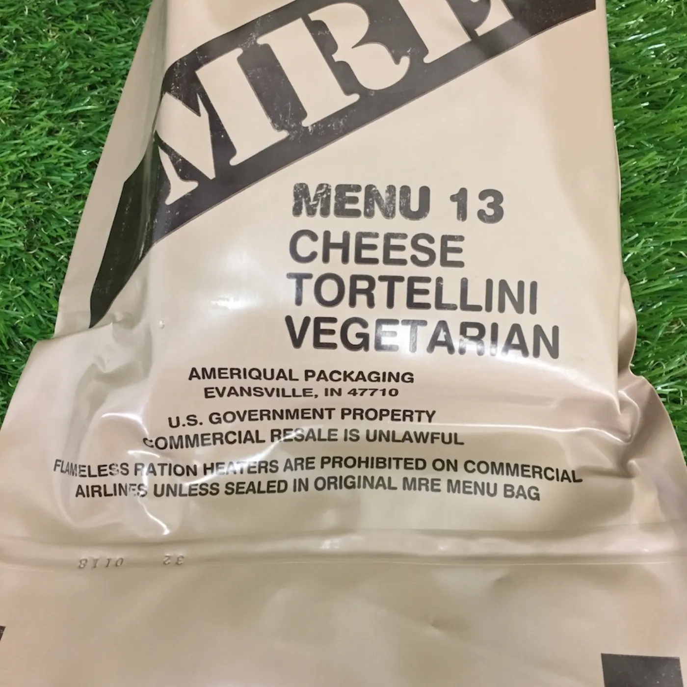 MRE MENU 13 TORTELLINI 未開封 記録写真3