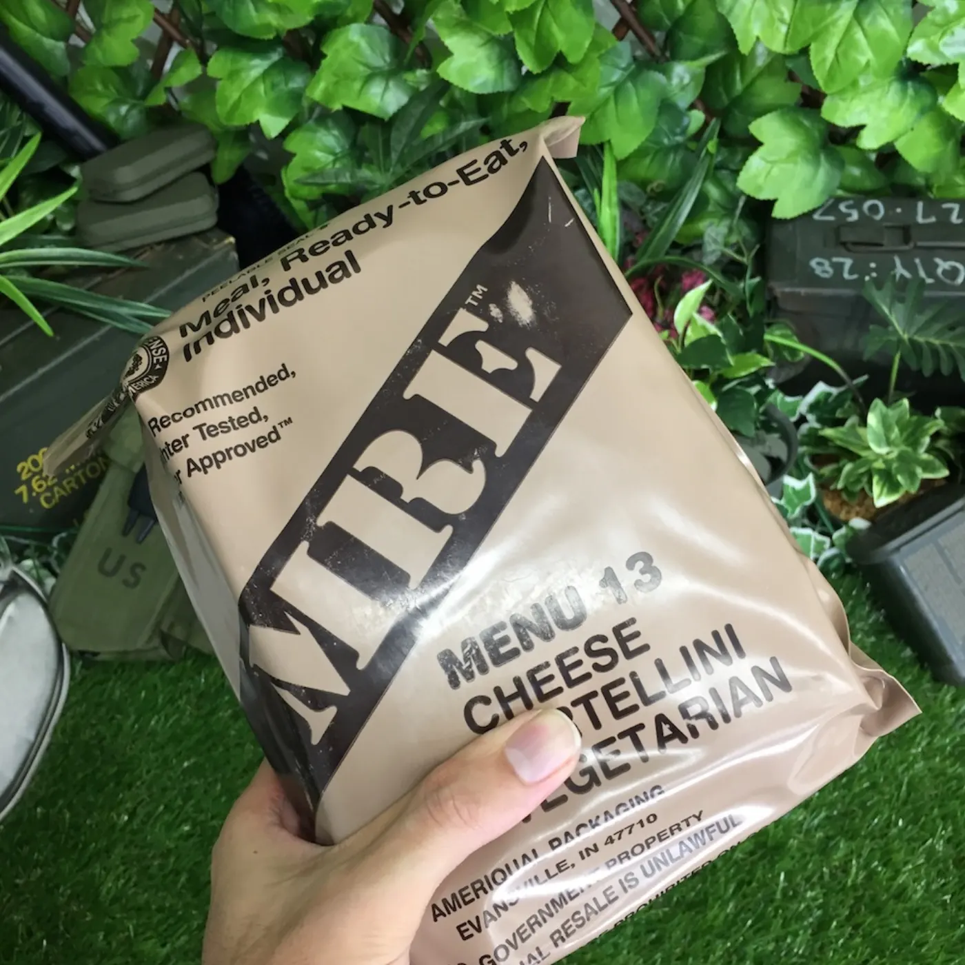 MRE MENU 13 TORTELLINI 未開封 記録写真7