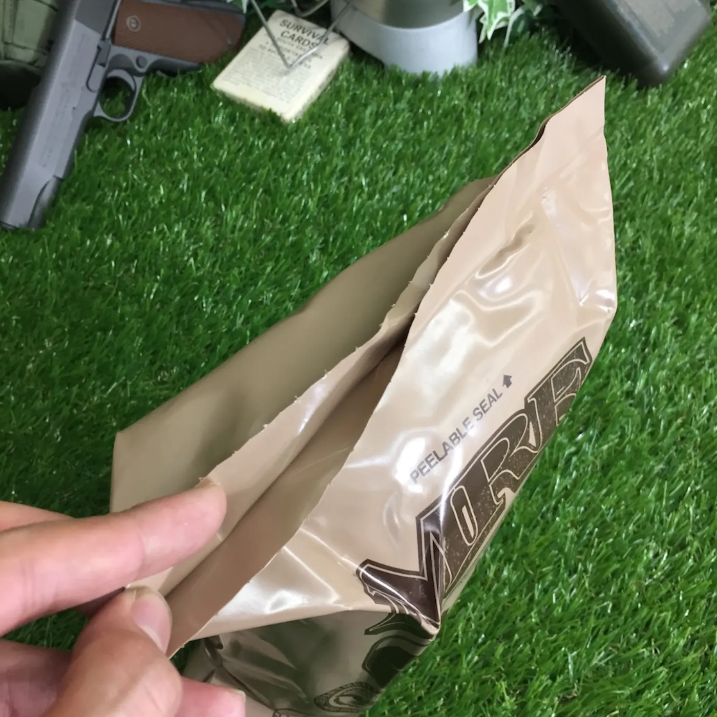 MRE MENU17 Sloppy Joe 未開封 コレクション用 記録写真5