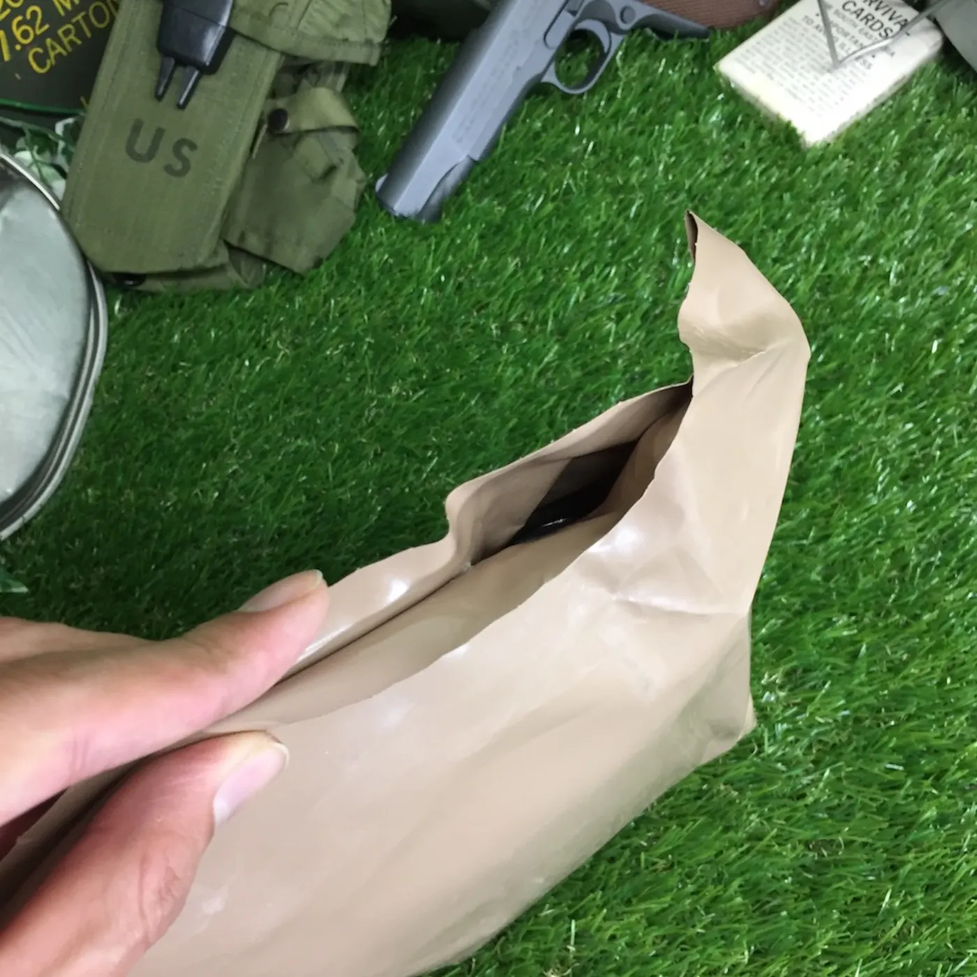 MRE MENU8 マリナラソース 開封 未使用 記録写真6