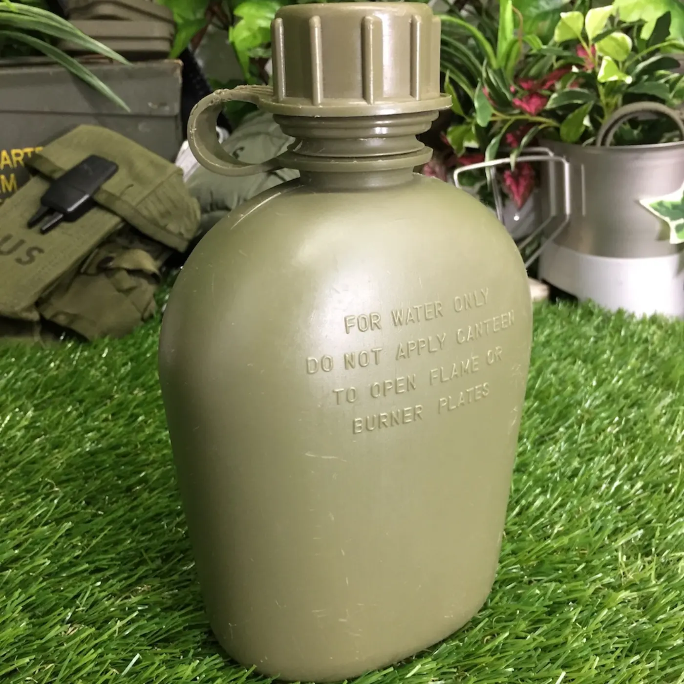 US M1956/M56 コットン キャンティーン カバー 中古品 記録写真8