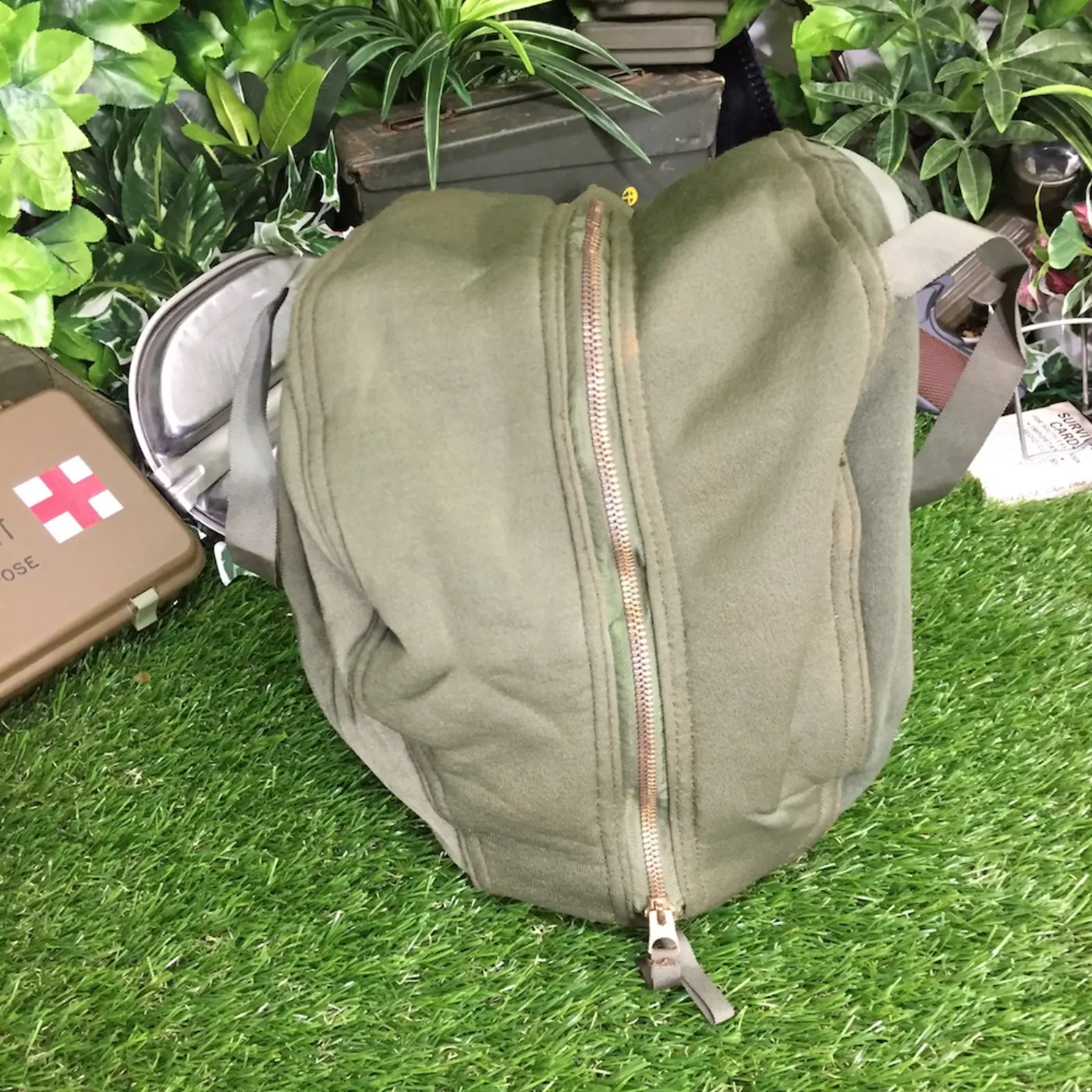 U.S.NAVY ヘルメットバッグ 中古品 記録写真4