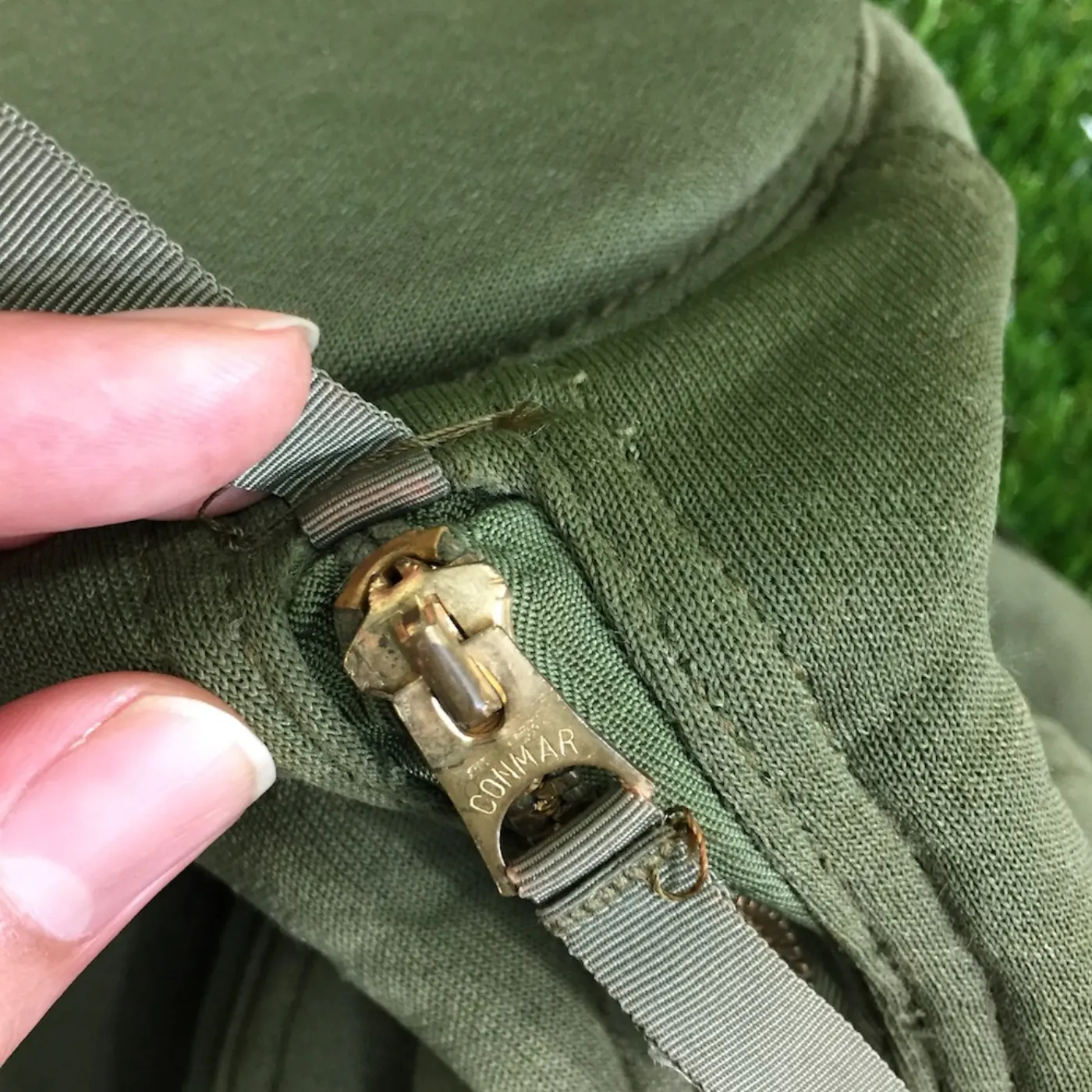 U.S.NAVY ヘルメットバッグ 中古品 記録写真10