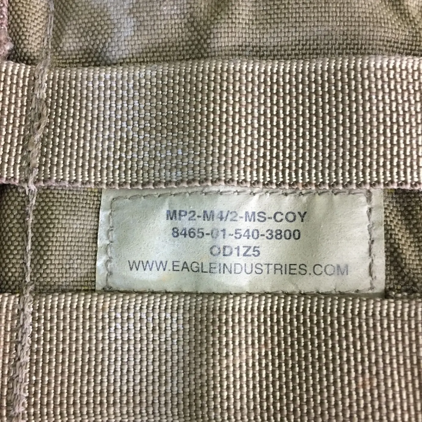 USMC ダブルマガジンポーチ 中古品 記録写真3