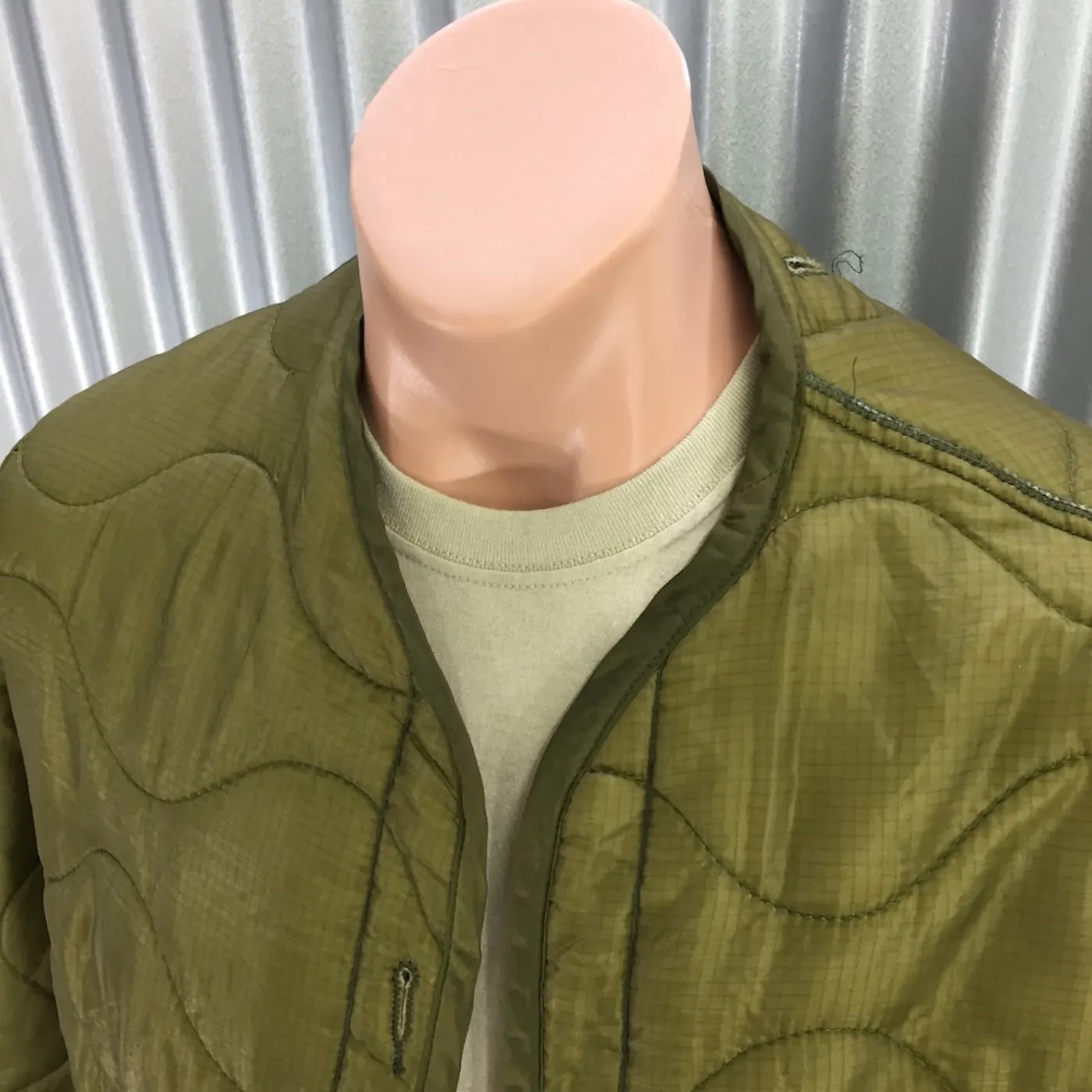 M65 キルティングライナー Sサイズ 中古良品 記録写真2