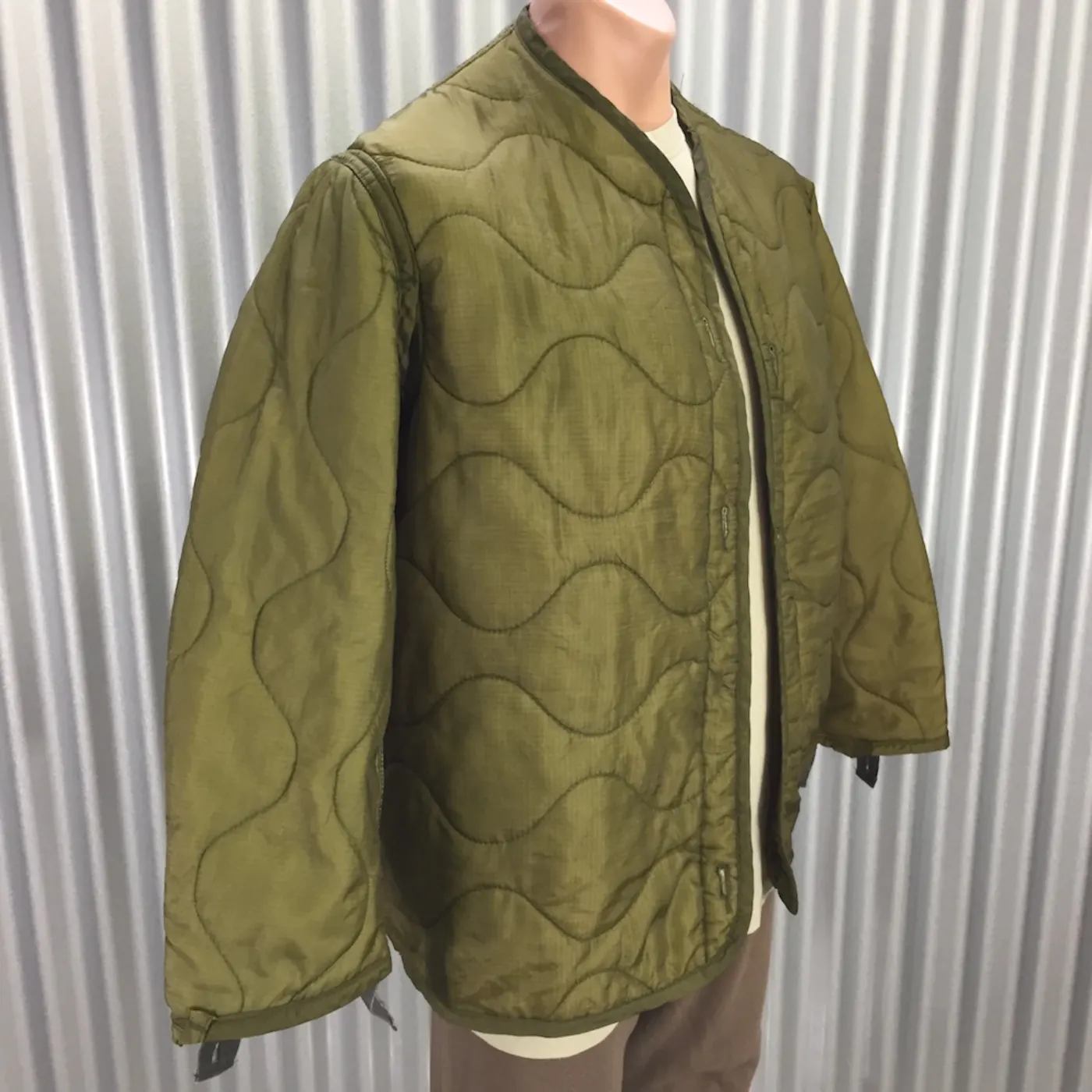 M65 キルティングライナー Sサイズ 中古良品 記録写真4