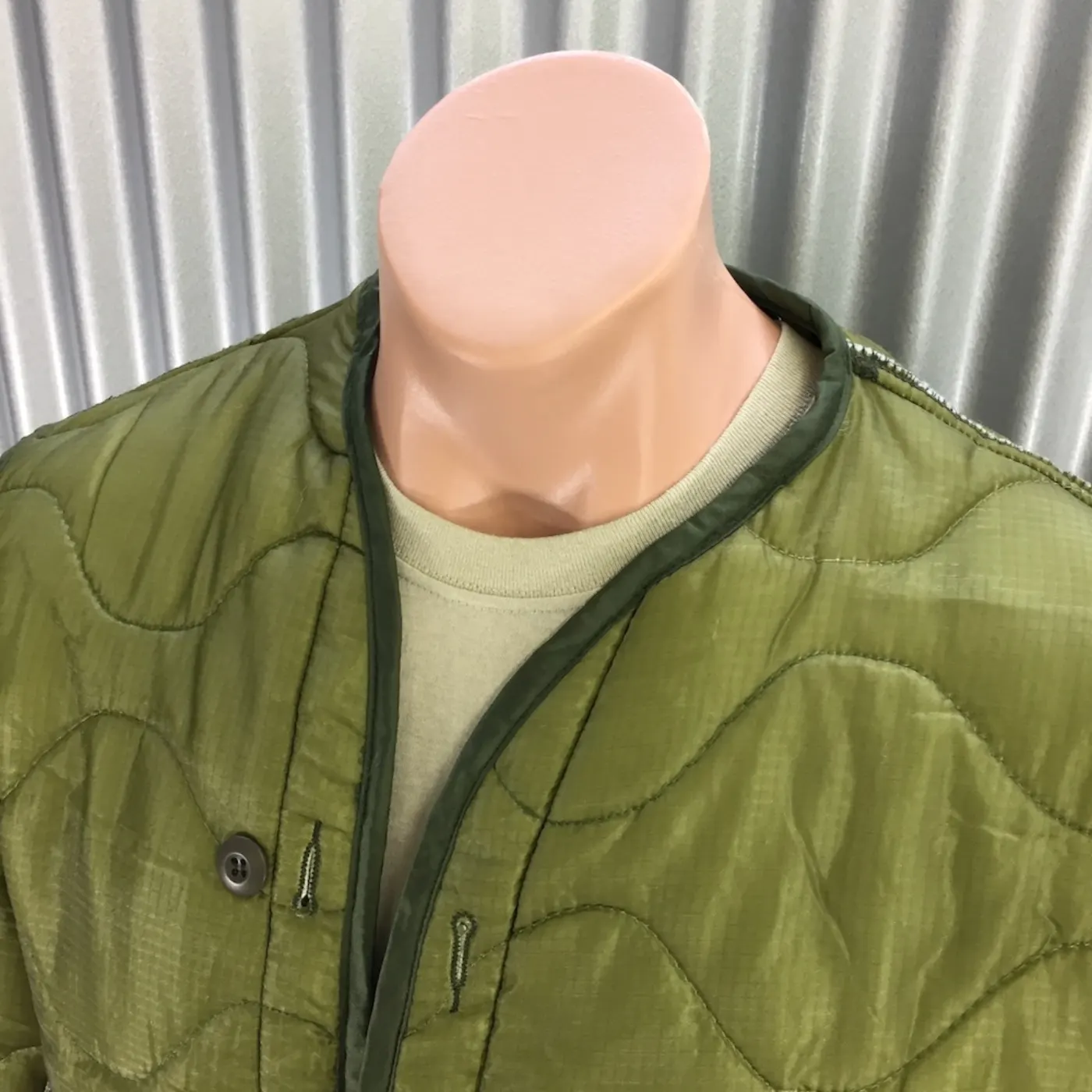 M65 キルティングライナー Sサイズ 中古良品 記録写真2