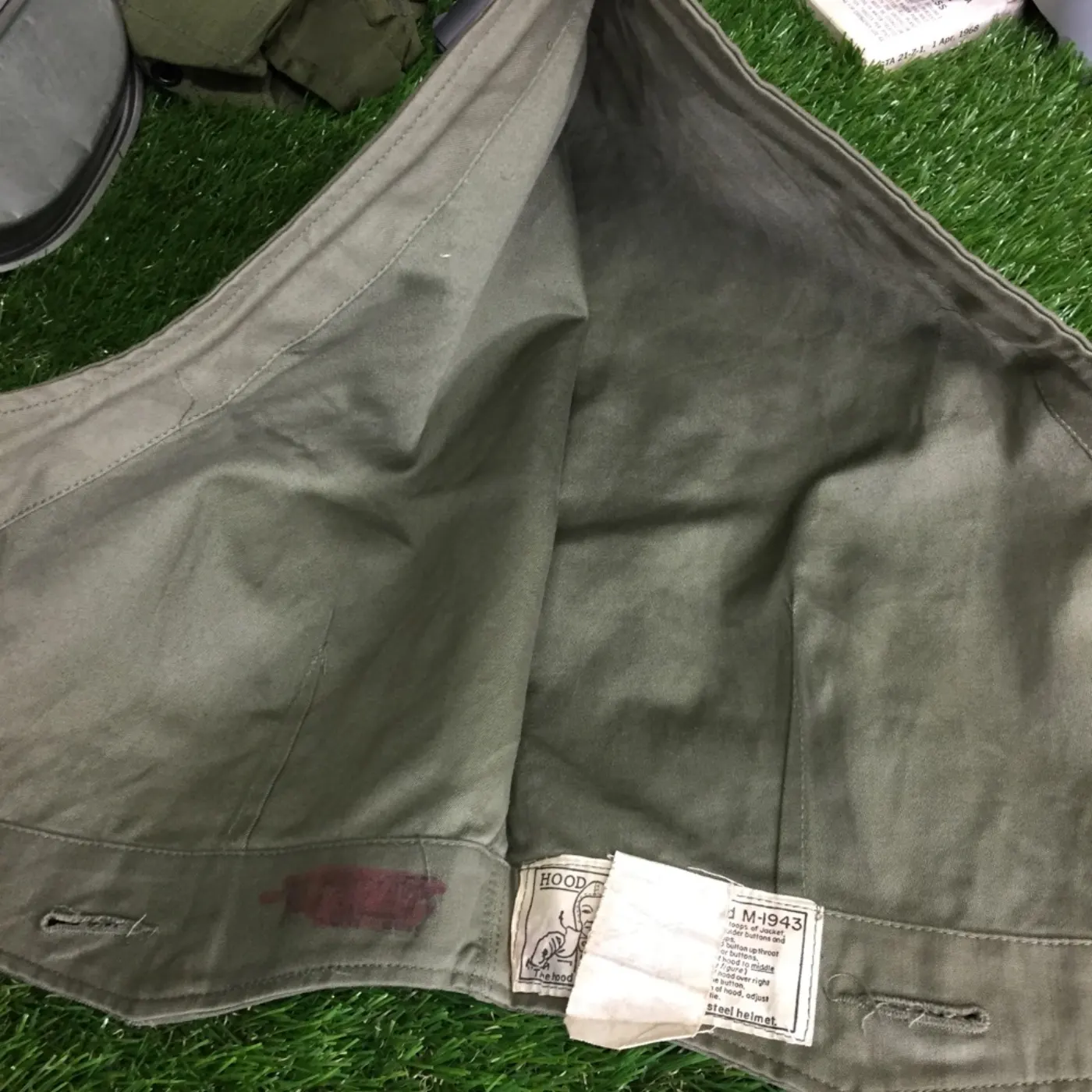 M-1943 ジャケットフード Mサイズ 記録写真4