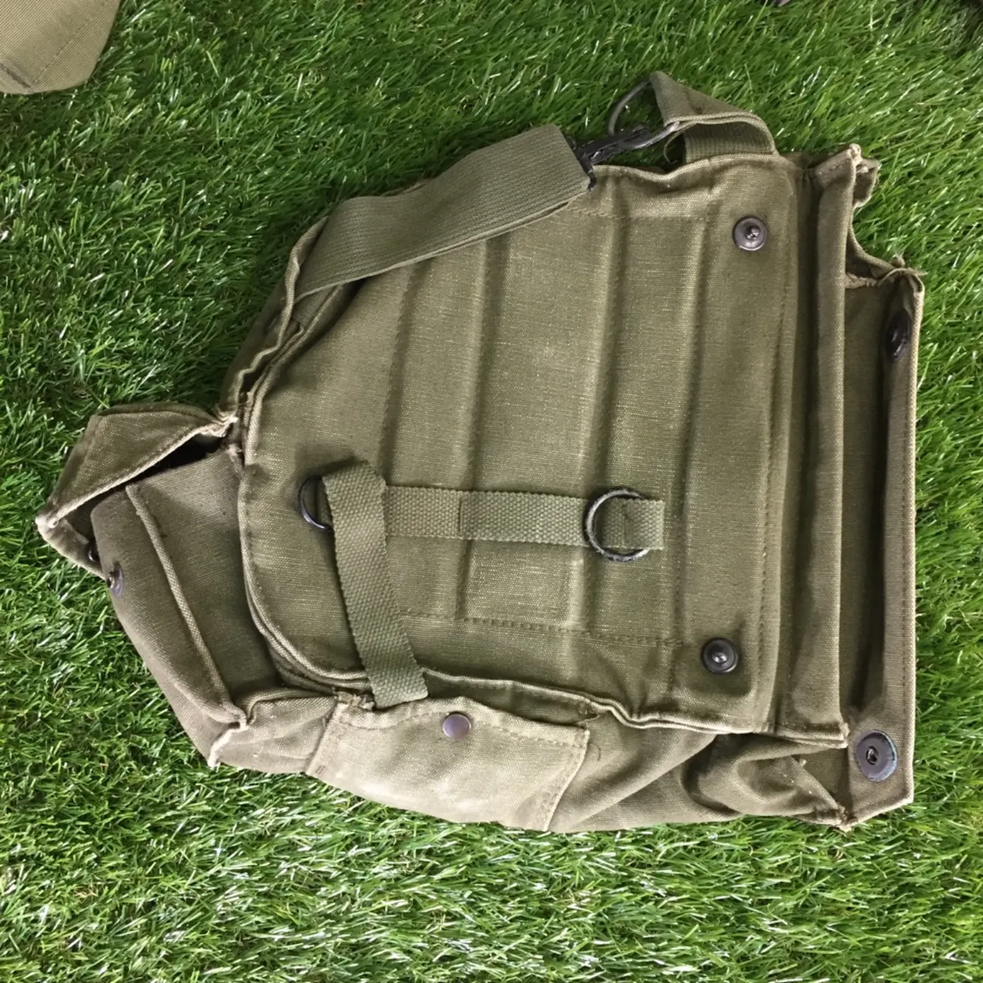 M17 ガスマスクバッグ 中古品 記録写真2