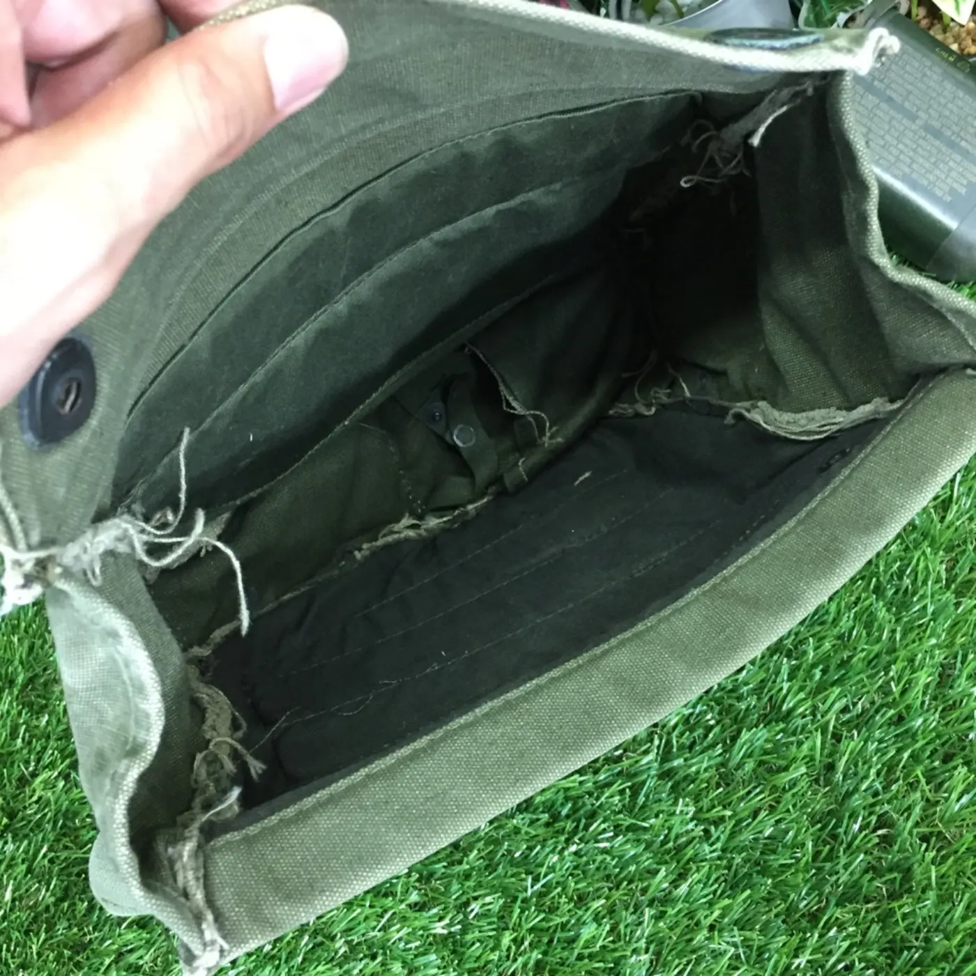 M17 ガスマスクバッグ 中古品 記録写真3