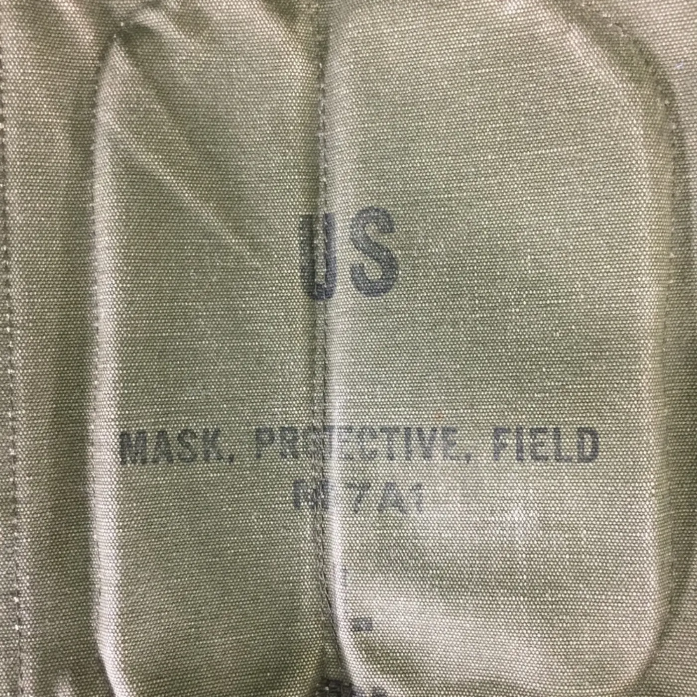 M17 ガスマスクバッグ 中古品 記録写真4