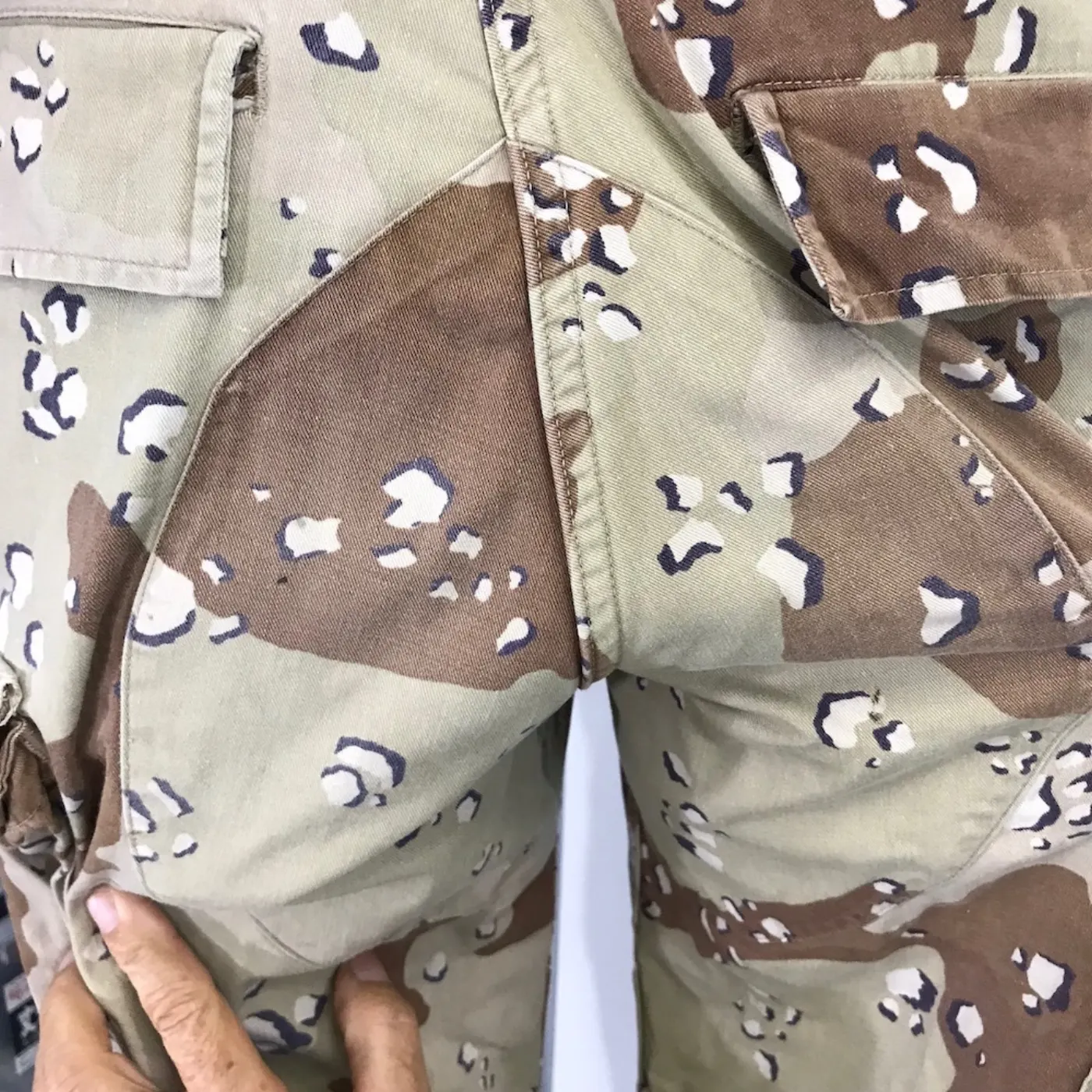 6Cパンツ チョコチップ S-R 中古 記録写真8