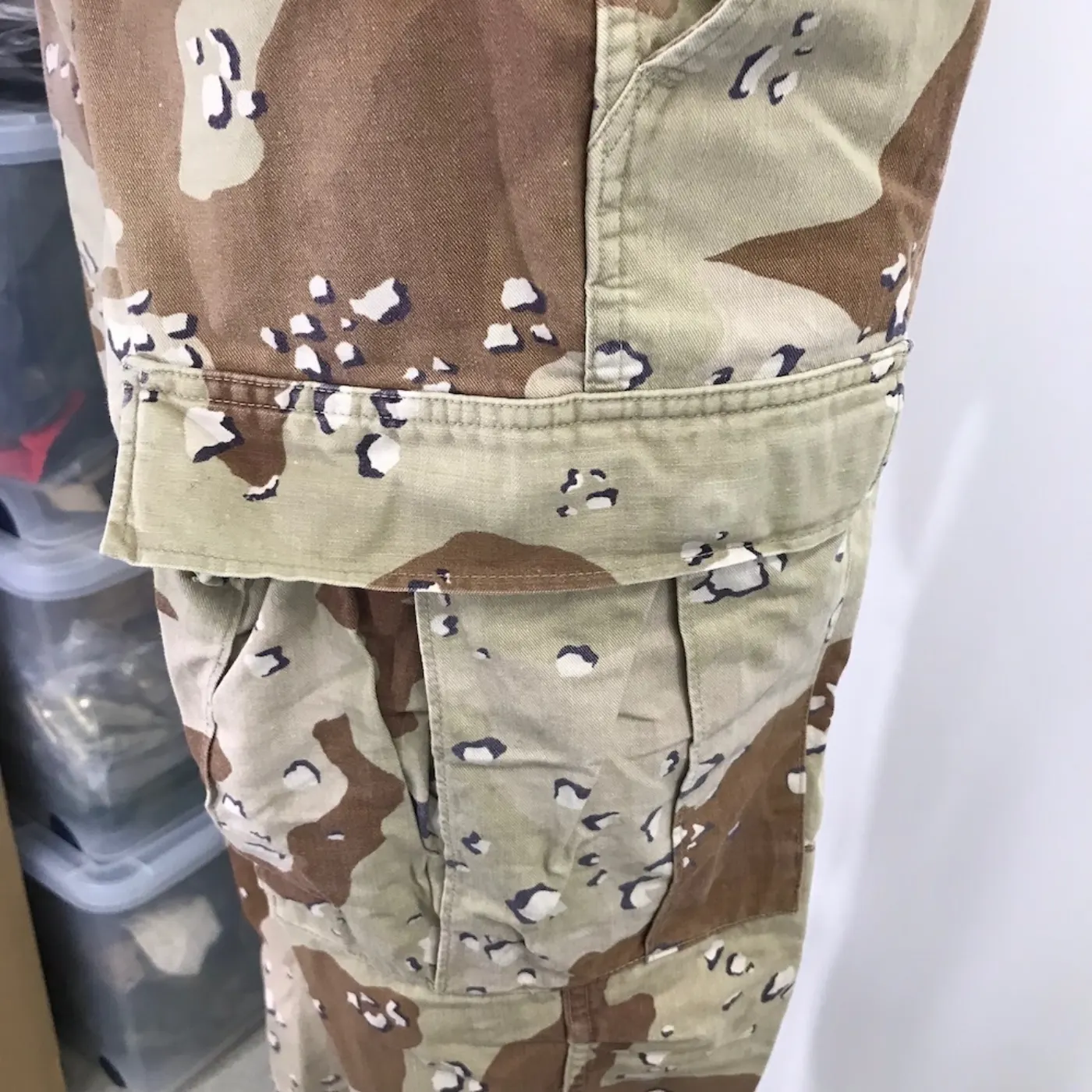 6Cパンツ チョコチップ S-R 中古 記録写真10