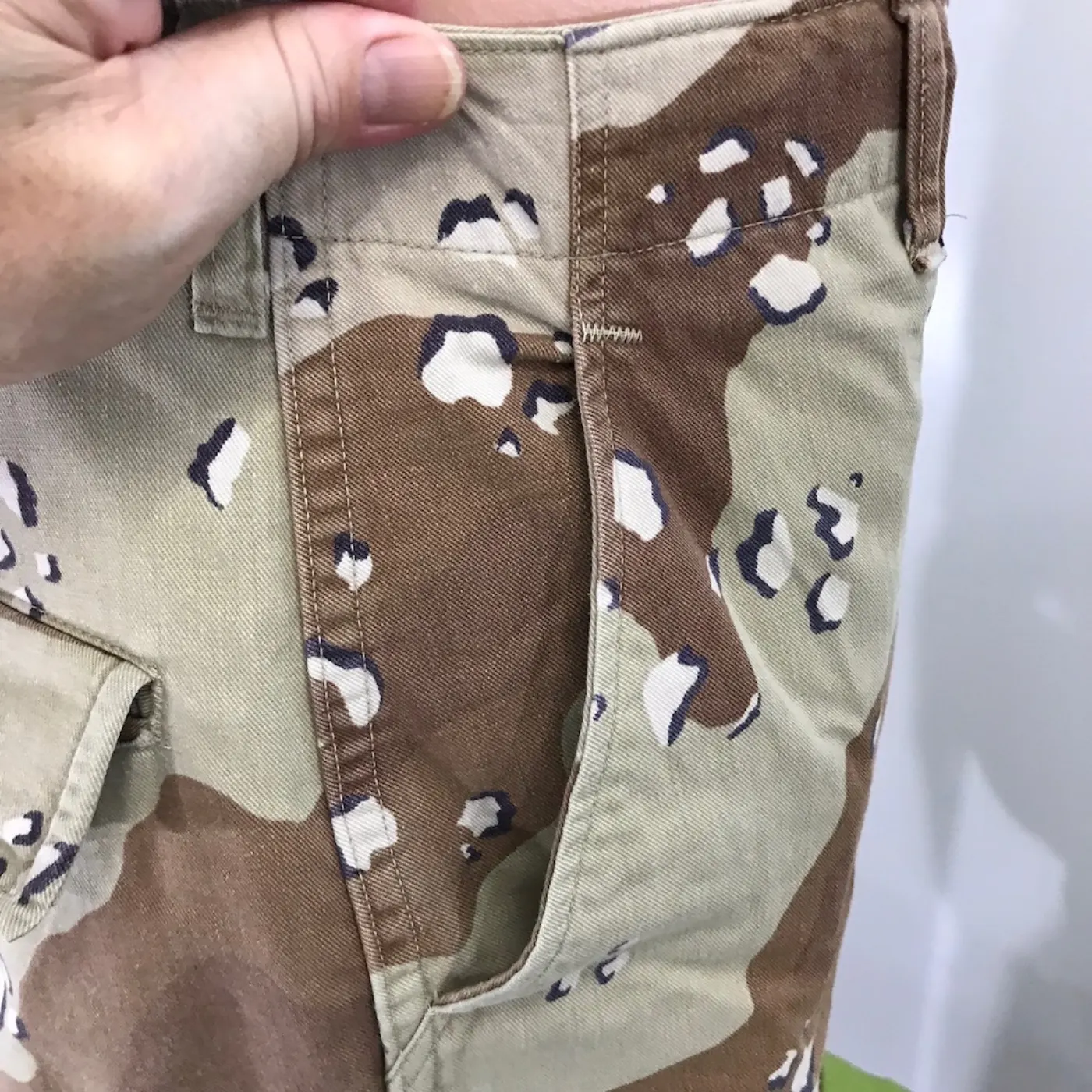 6Cパンツ チョコチップ S-R 中古 記録写真11