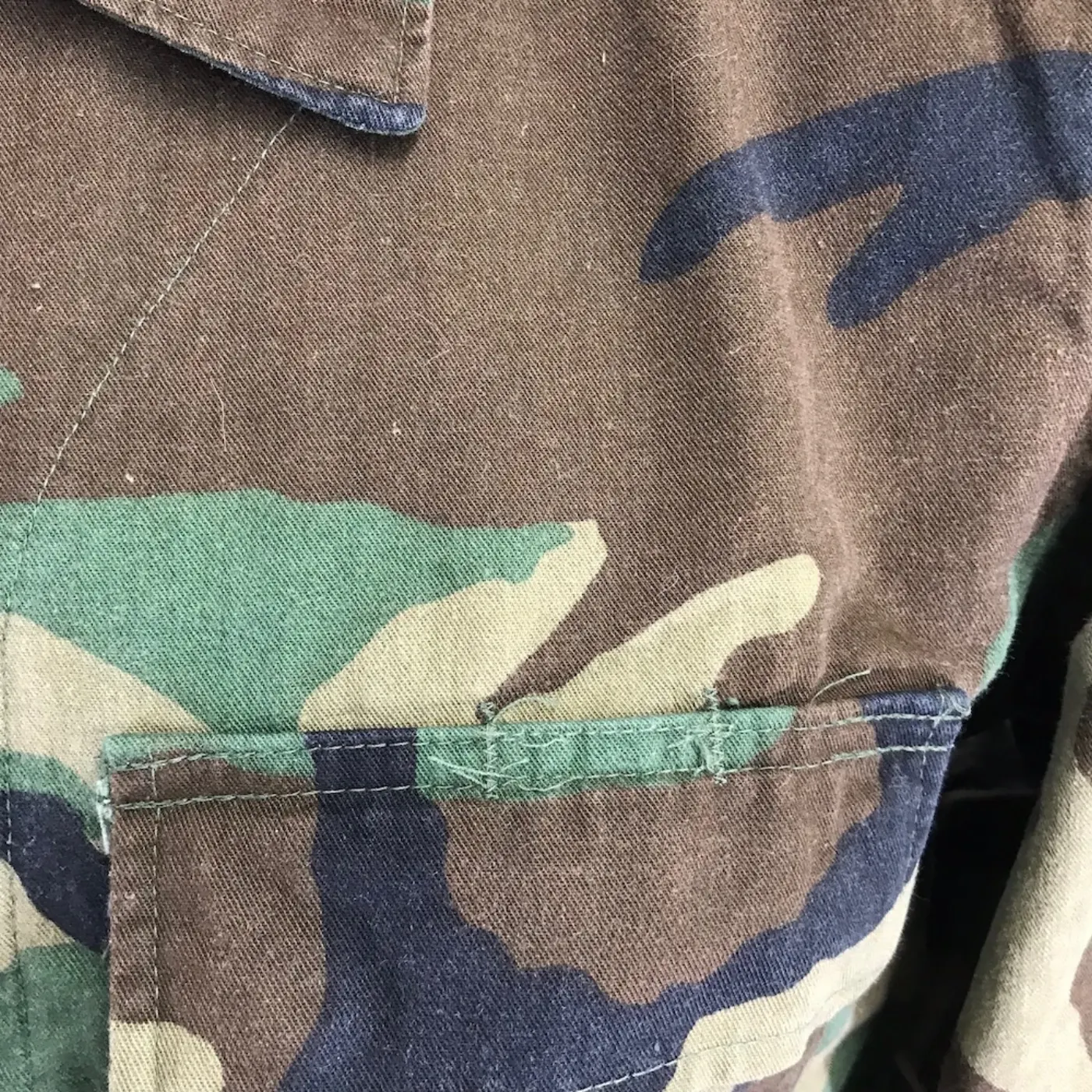 カモフラージュ 迷彩 SRサイズ 中古品 記録写真6