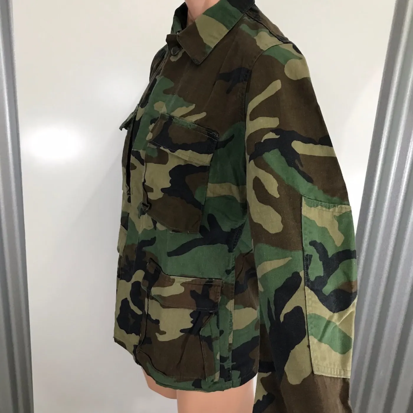 カモフラージュ 迷彩 SRサイズ 中古品 記録写真9