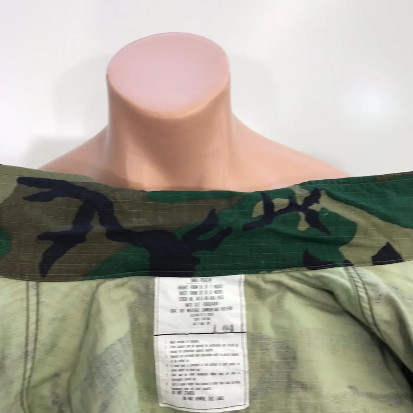 ウッドランド迷彩 SRサイズ 良品 記録写真8