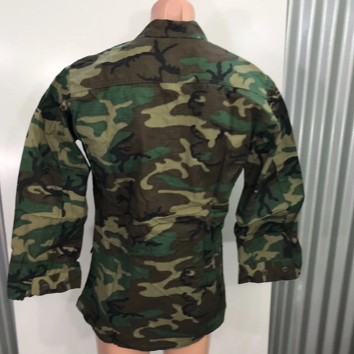 ウッドランド カモフラージュ 迷彩 SRサイズ 良品 記録写真2