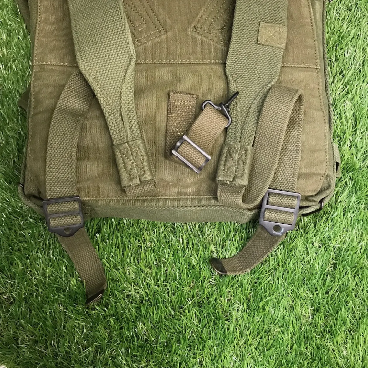 FIELD PACK CANVAS フィールドパック コットン 希少 中古品 記録写真4