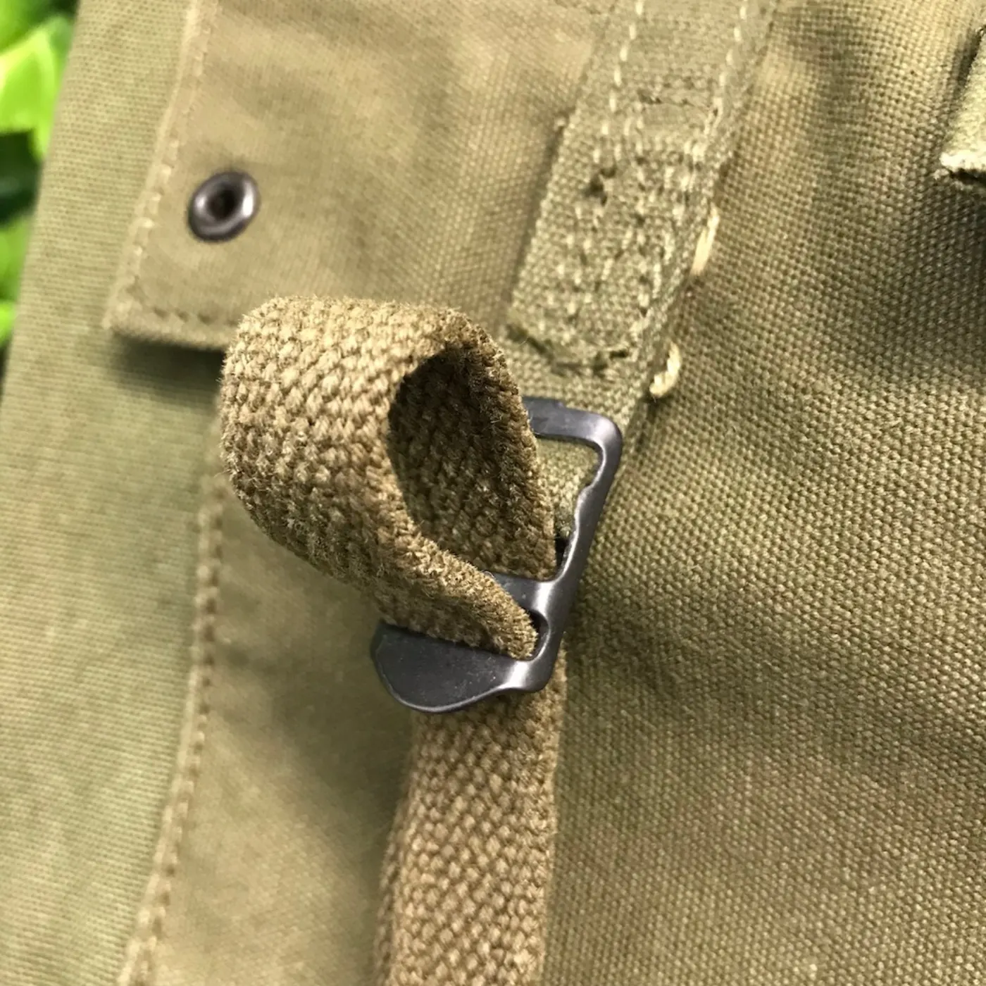 FIELD PACK CANVAS フィールドパック コットン 希少 中古品 記録写真5