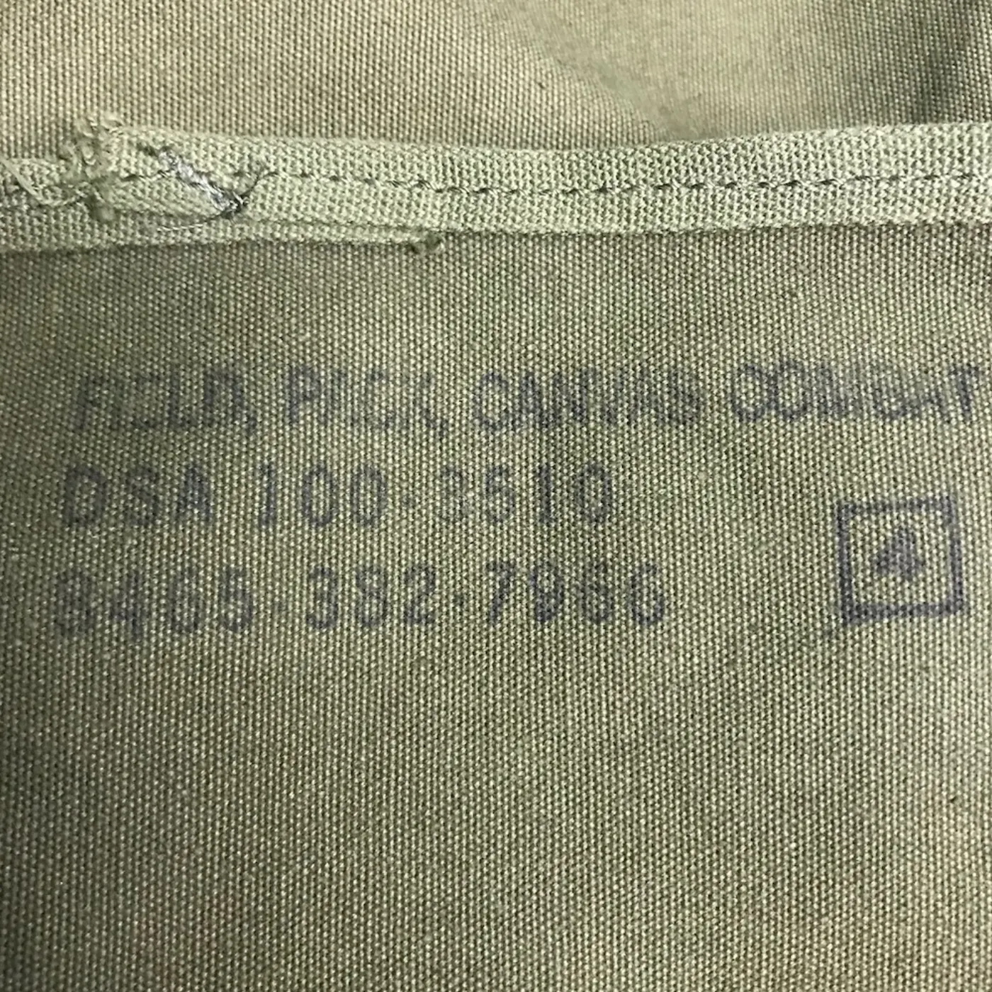 FIELD PACK CANVAS フィールドパック コットン 希少 中古品 記録写真12