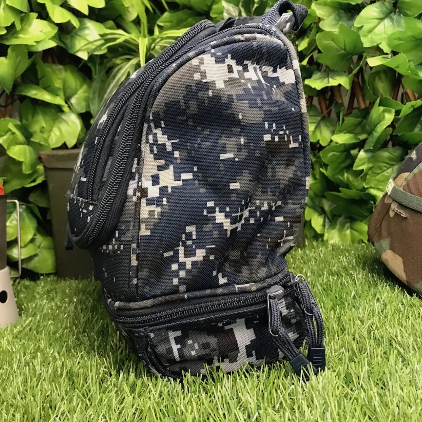 USN デジタルブルー迷彩 トラベルポーチ 中古品 記録写真2