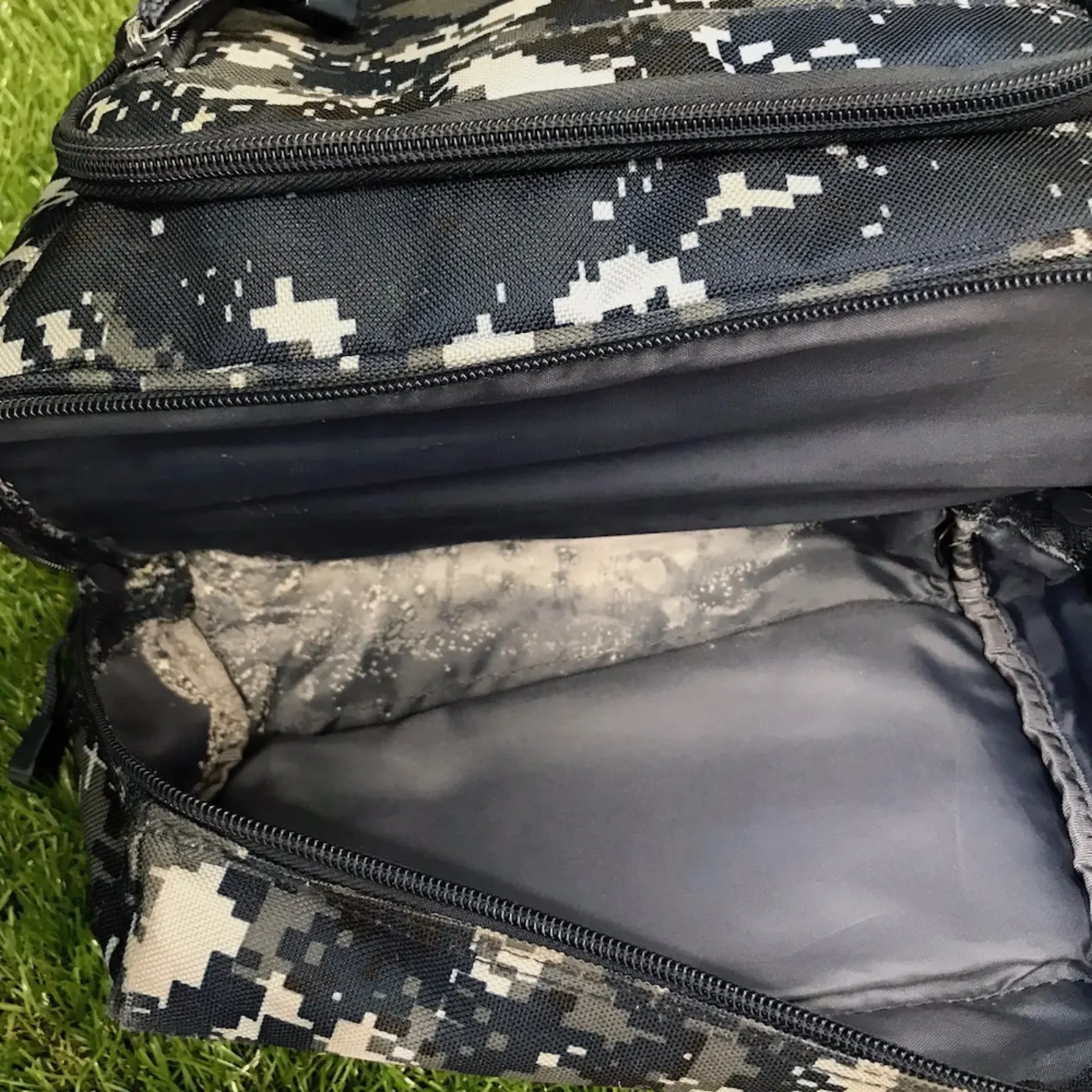 USN デジタルブルー迷彩 トラベルポーチ 中古品 記録写真7