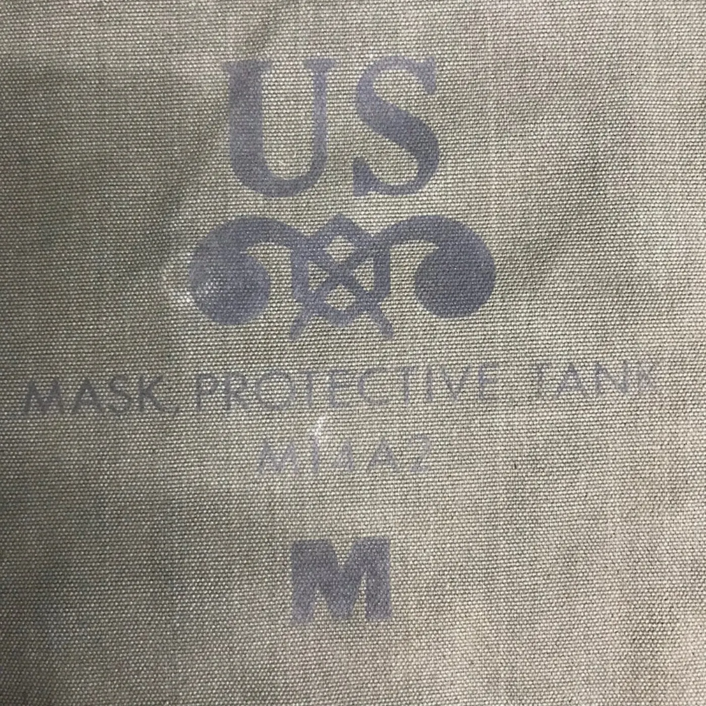 US ガスマスクバッグ 中古良品 記録写真4