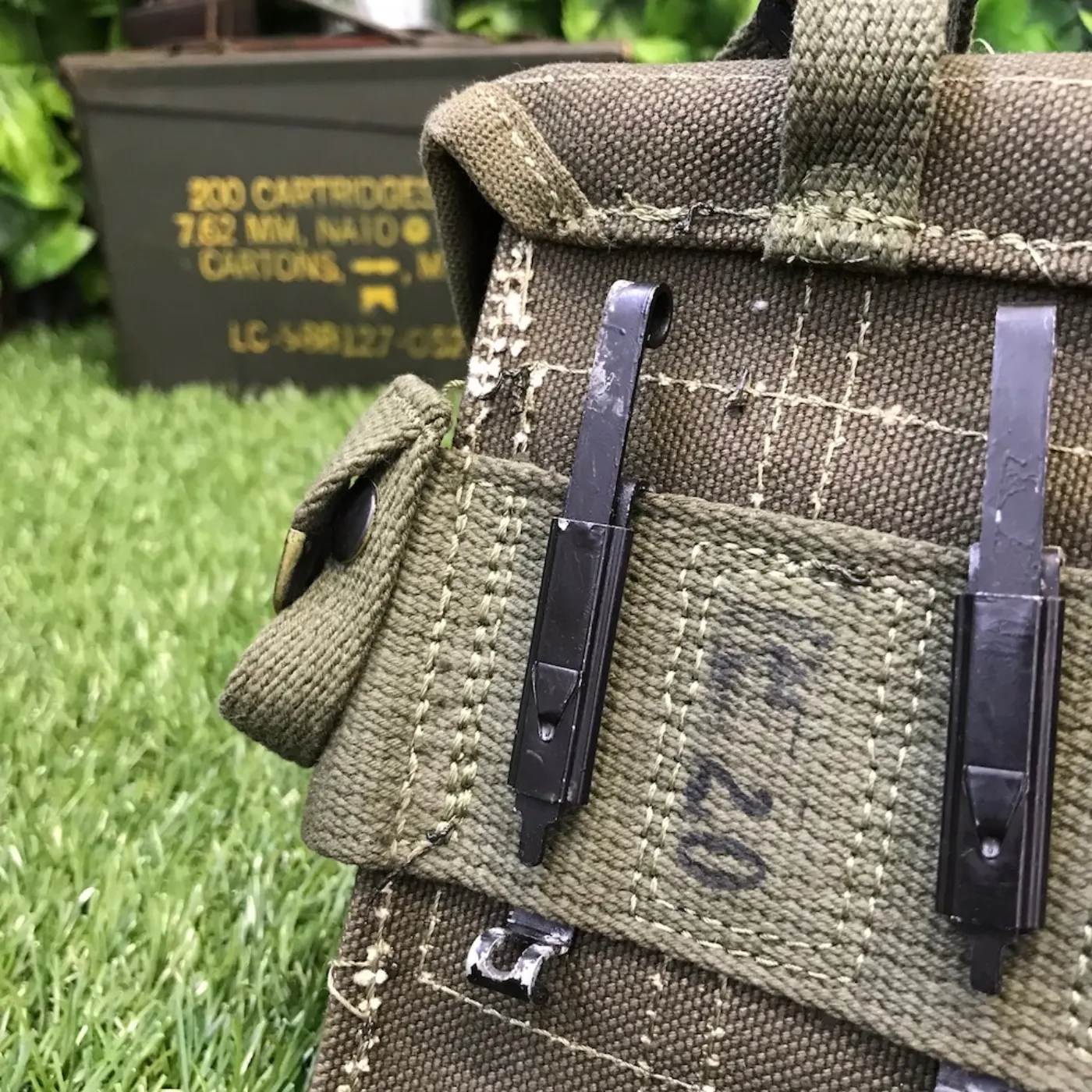 ナム戦コットン アムニション マガジンポーチ 中古品 記録写真8