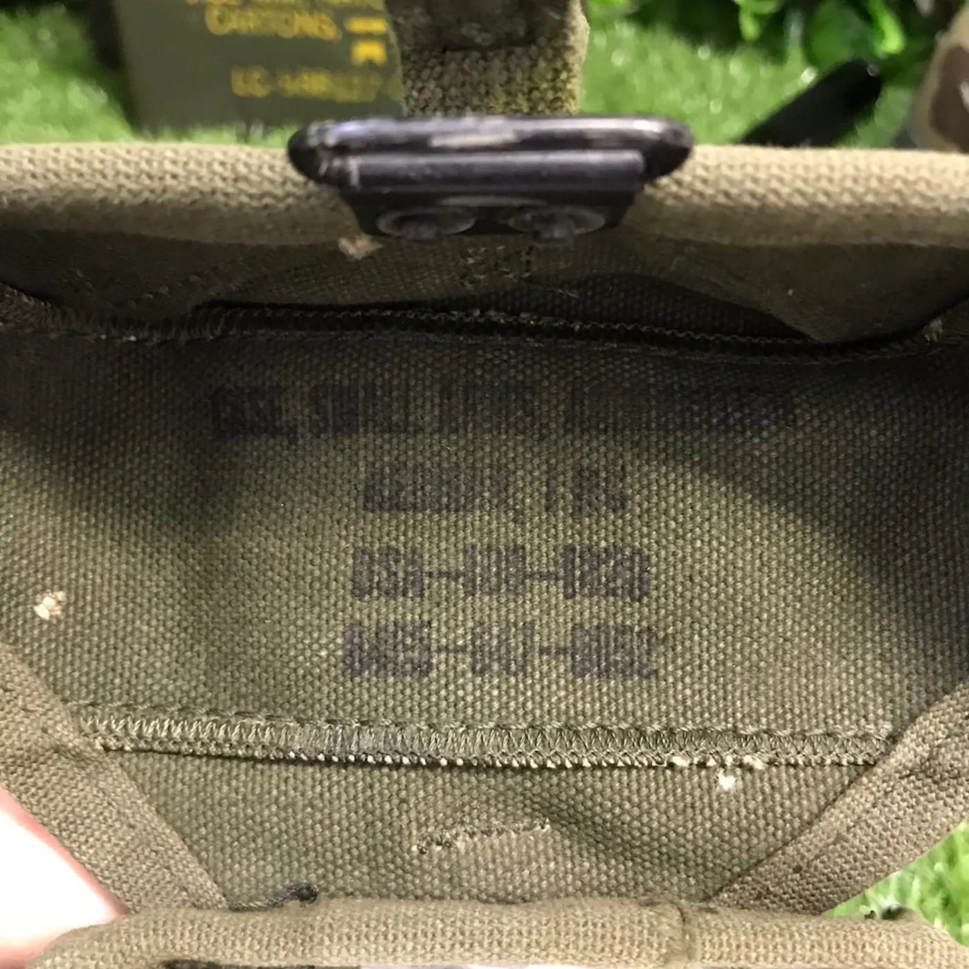 ナム戦コットン アム二ション マガジンポーチ 中古品 記録写真5