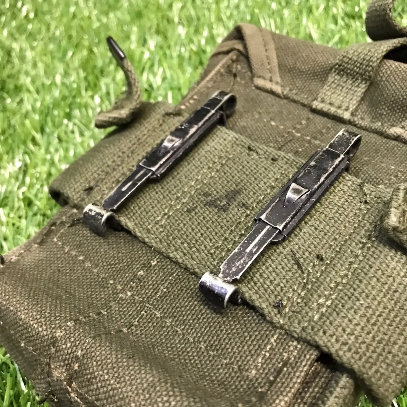 ナム戦コットン アム二ション マガジンポーチ 中古品 記録写真7