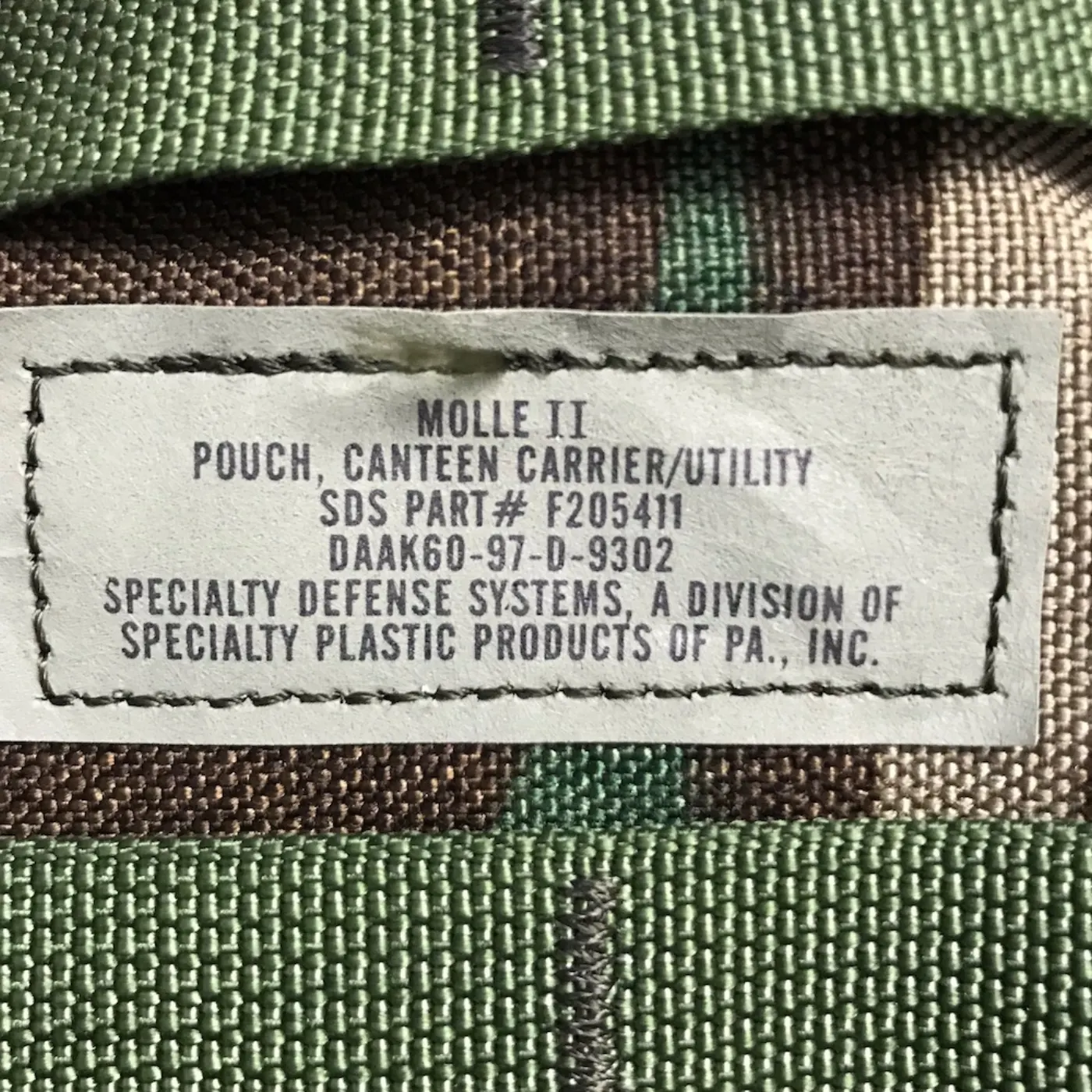 MOLLE II キャンティーンポーチ 新品 記録写真5