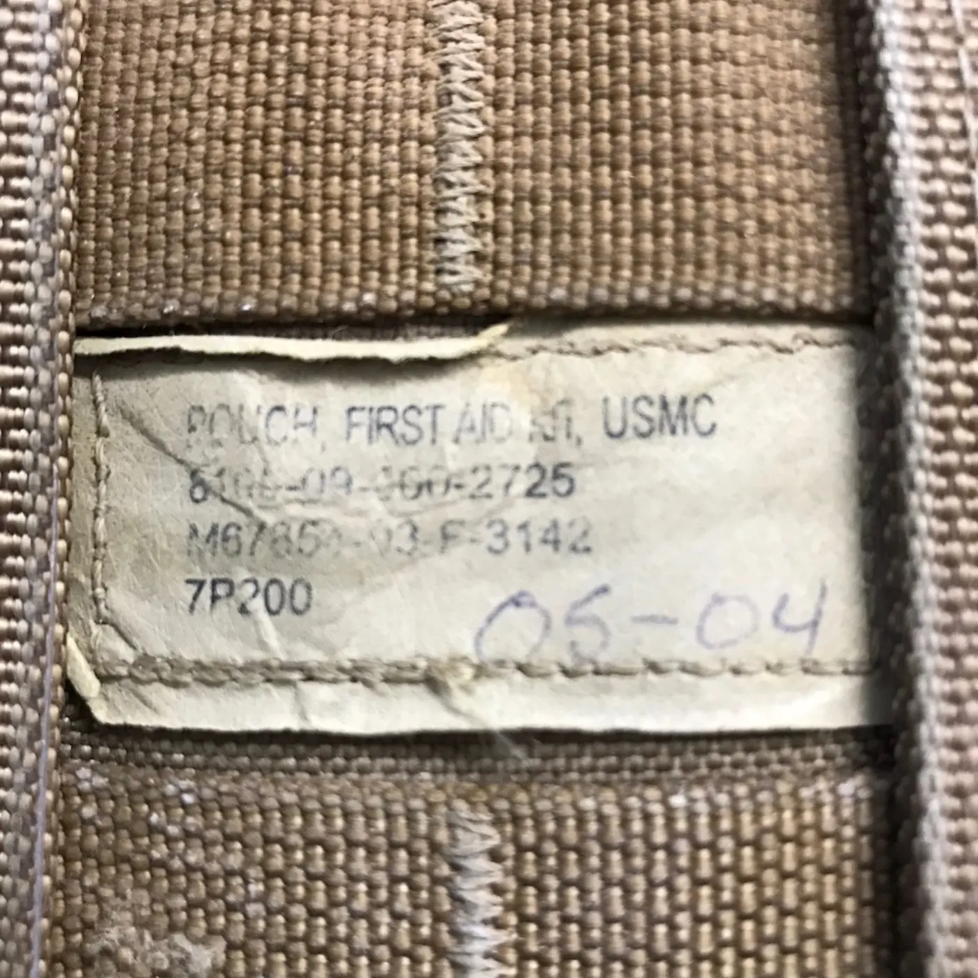 MOLLE II ファーストエイドポーチ 中身なし 中古品 記録写真4
