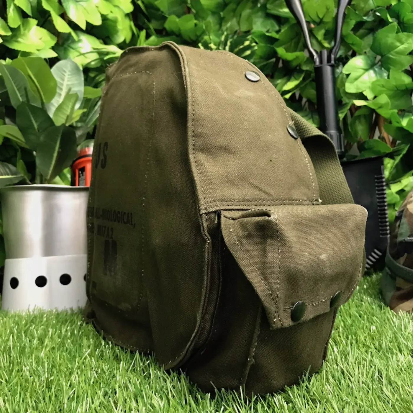 US ガスマスク M17 未使用 新品 記録写真3