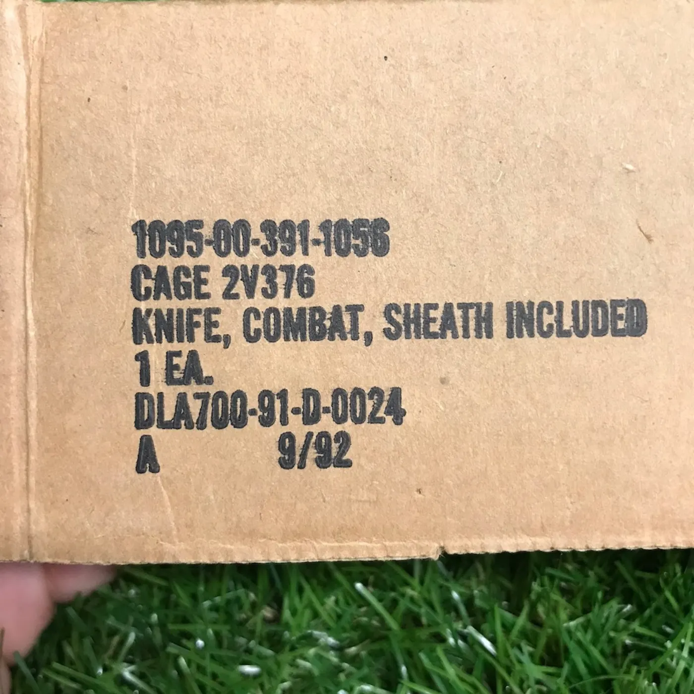 ONTARIO US NAVY MK3 ナイフ 新品 記録写真4