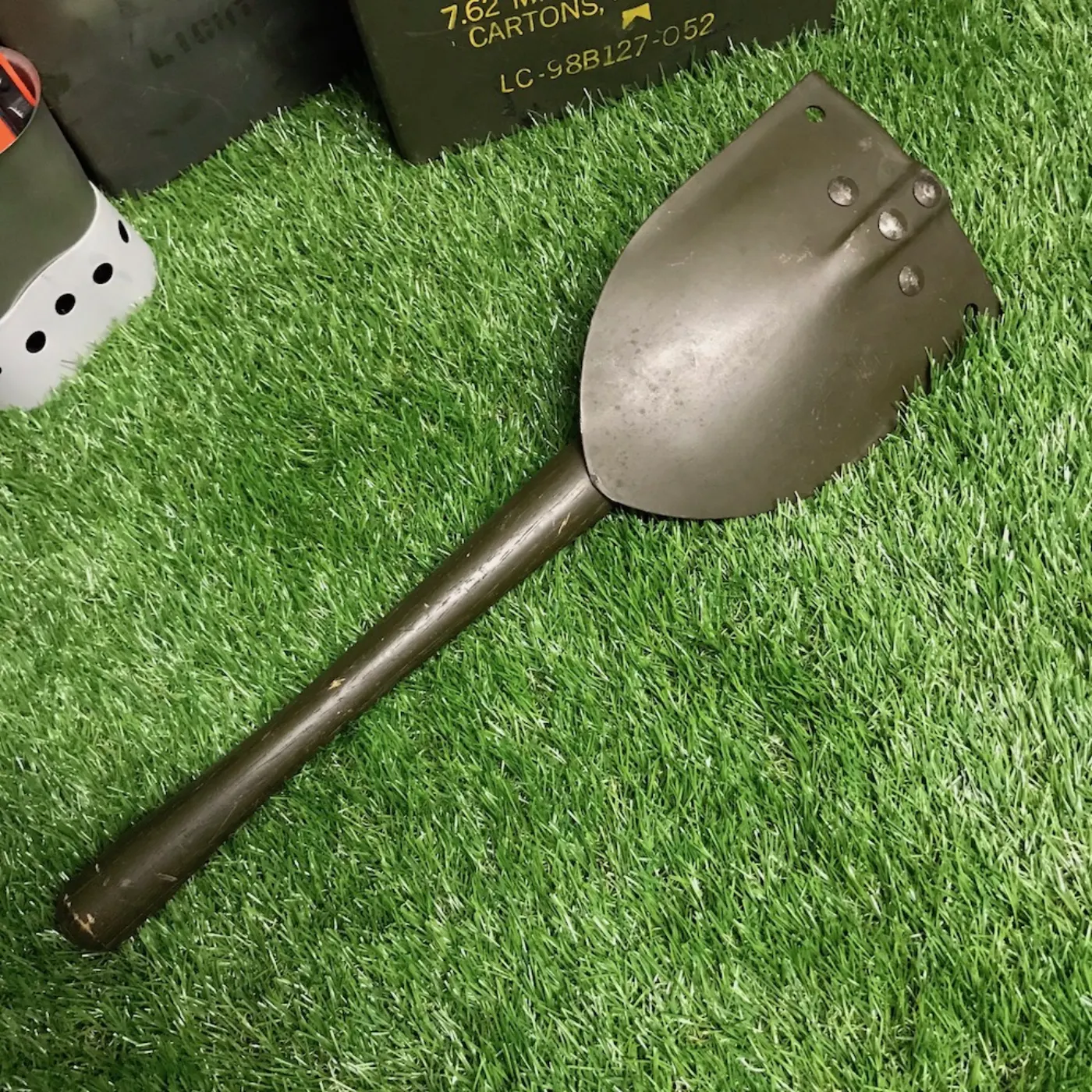 US NAM戦 M-56 スコップカバー 付き 中古良品 記録写真4