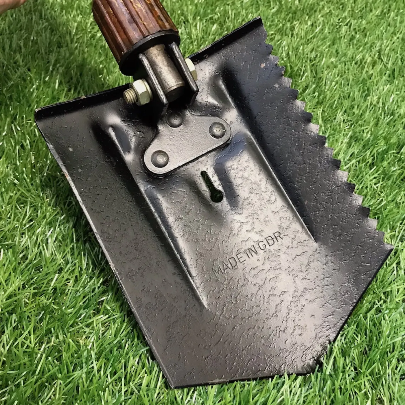 二つ折り畳 スコップ カバー付き 中古品 記録写真8
