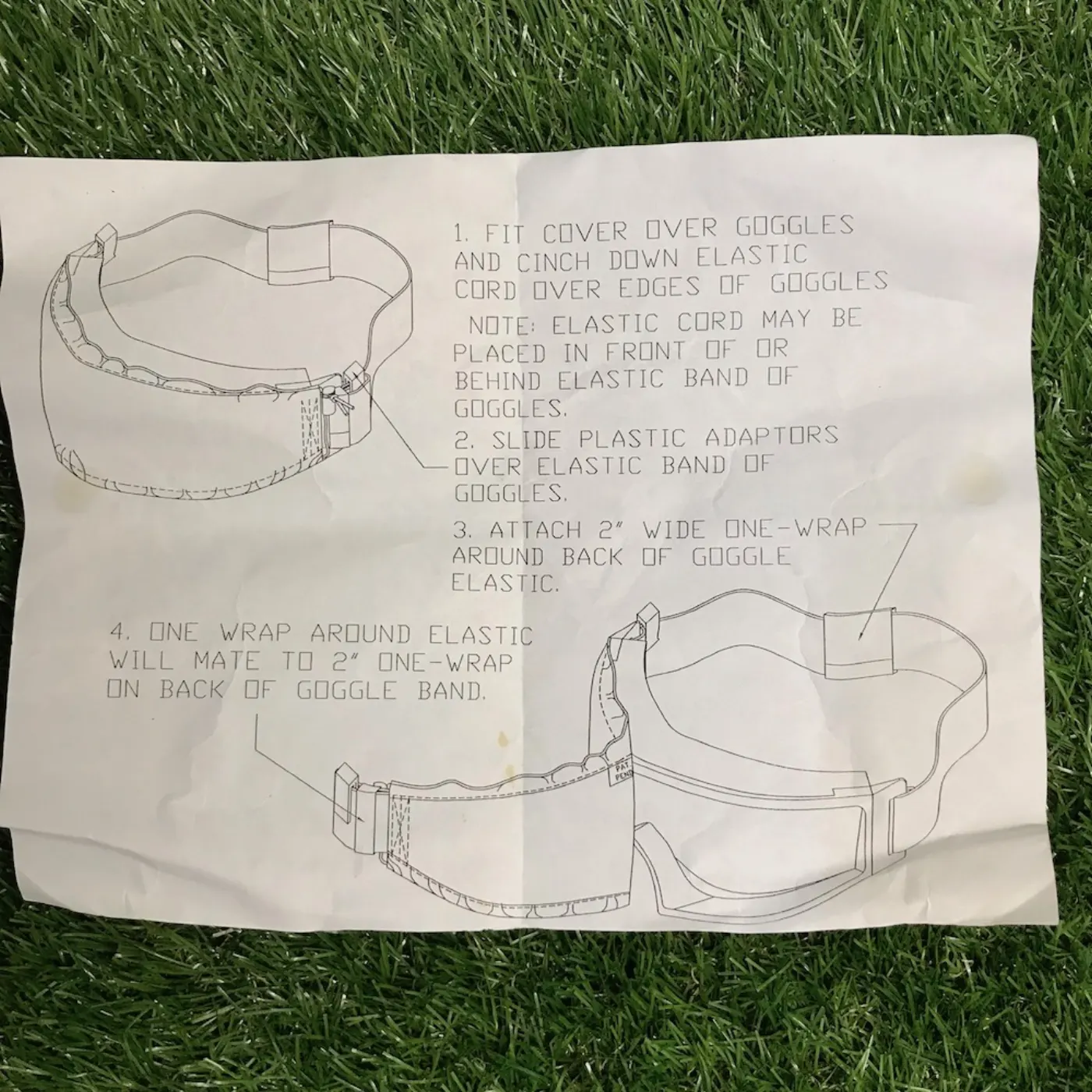 EAGLE ゴーグルカバー 新品 記録写真3