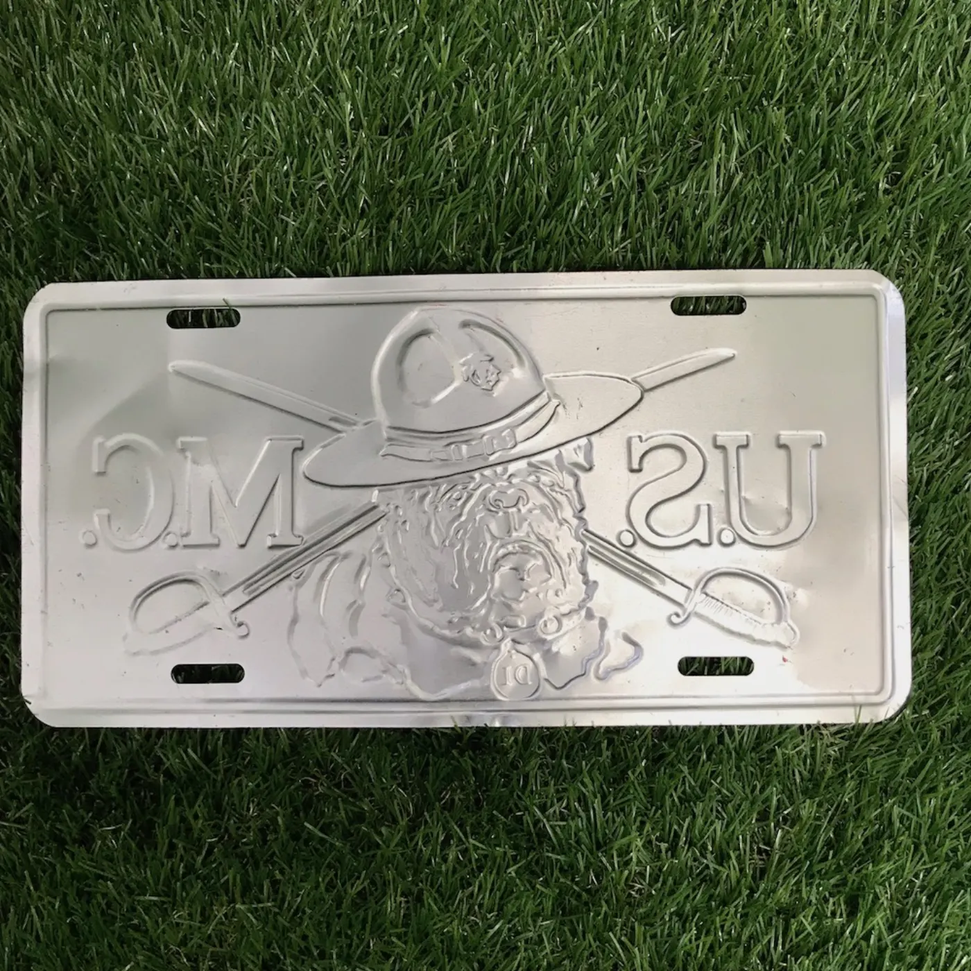 USMC マリン ブルドック ナンバープレート 記録写真2