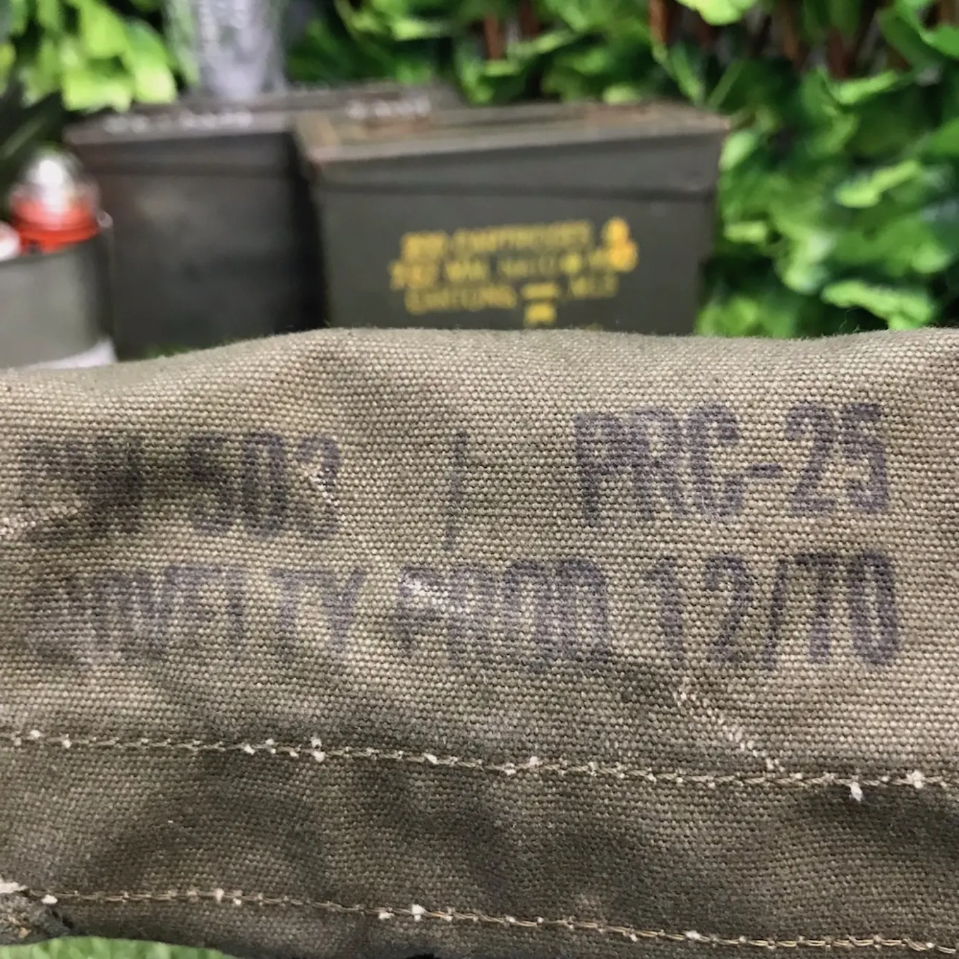 CW-503/PRC-25 US PRC アンテナポーチ 極上品 記録写真5