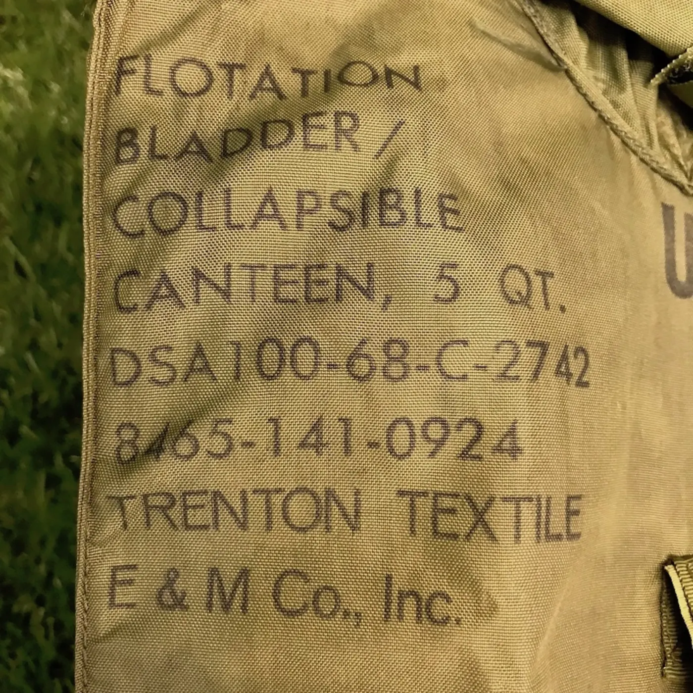 US M1967/M67 5QTキャンティーンセット 記録写真7